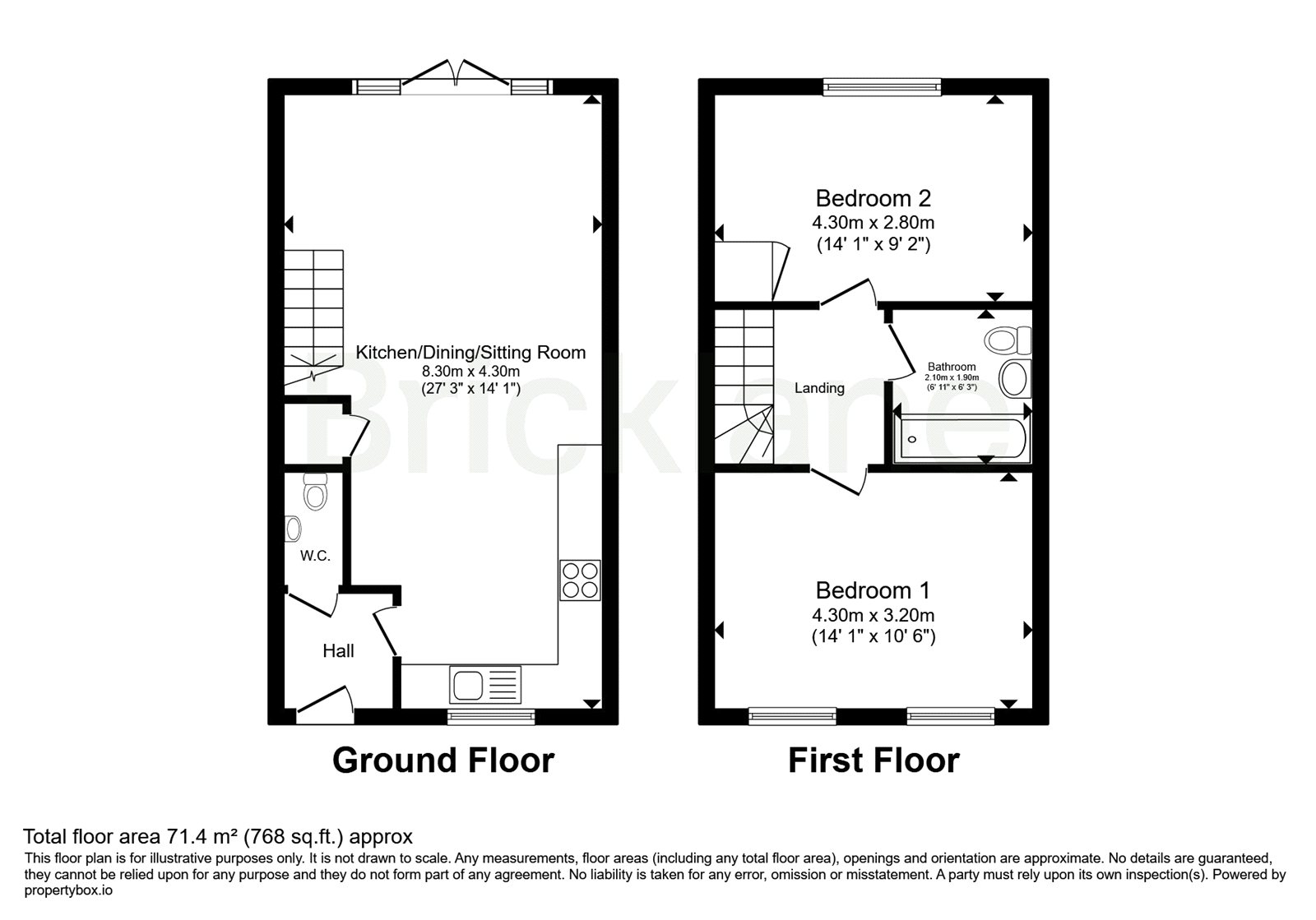 16, Skelton Drive, Bury St. Edmunds floorplan