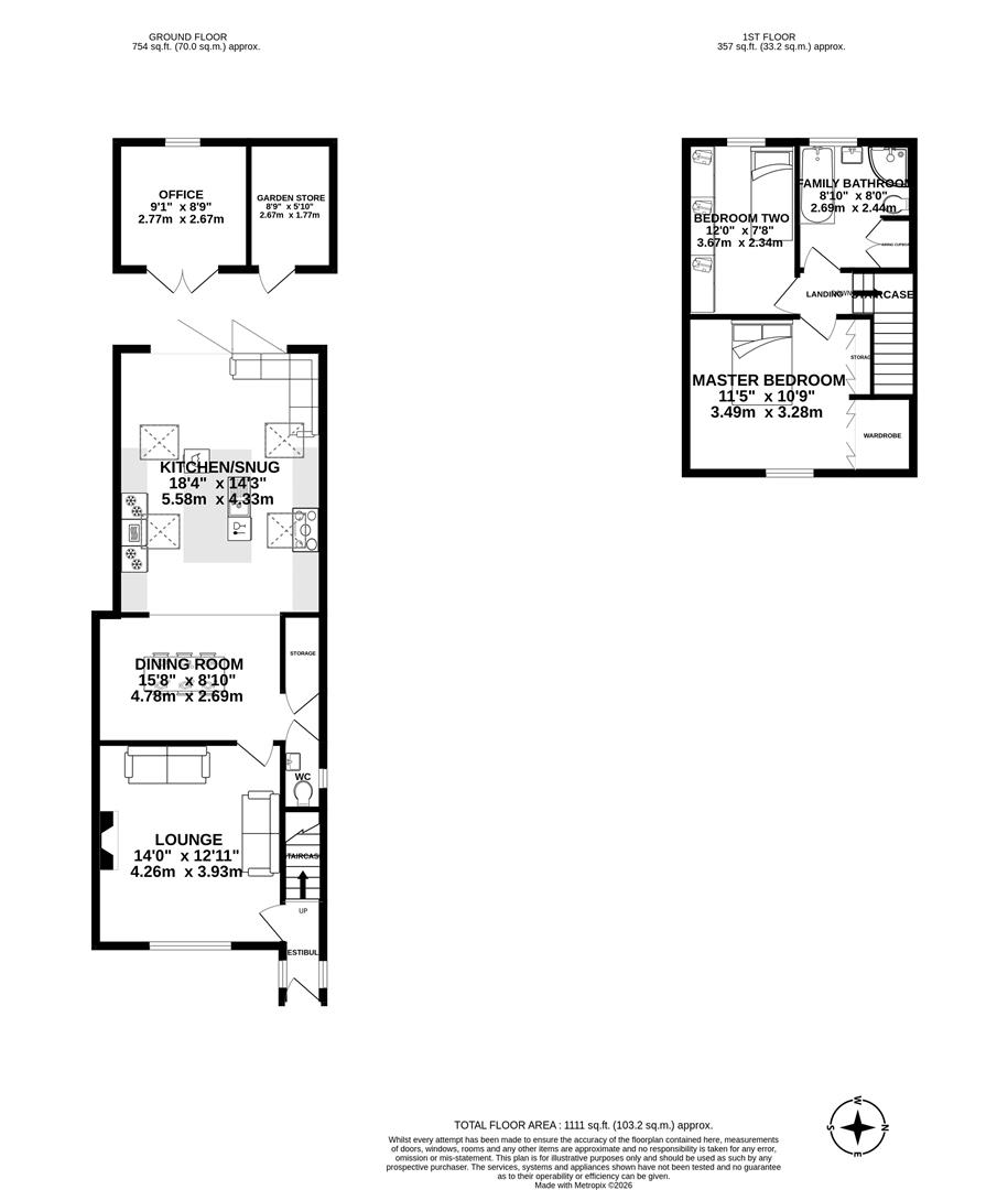 6, Poplar Avenue, Preston floorplan