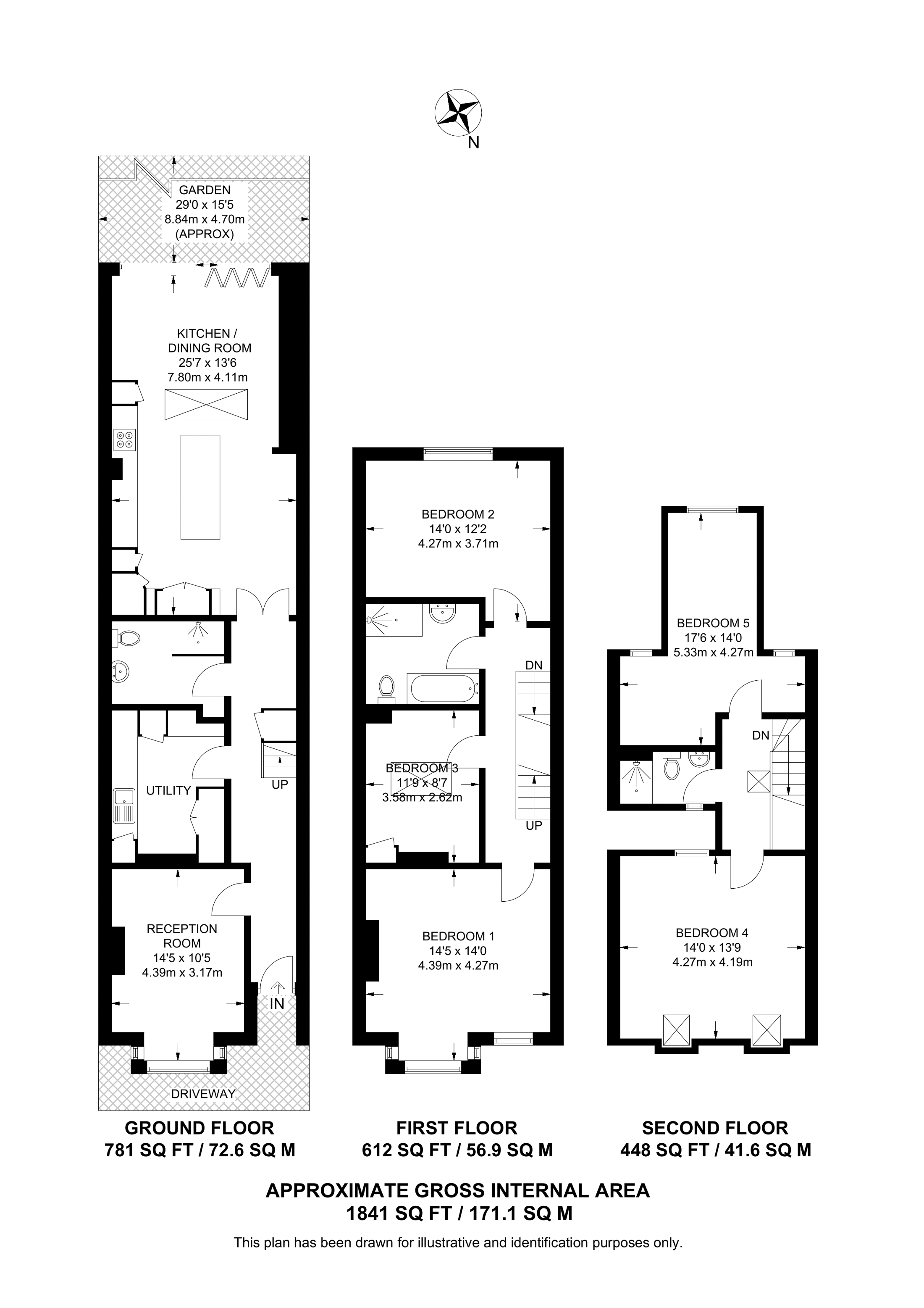 Kings Avenue, New Malden floorplan