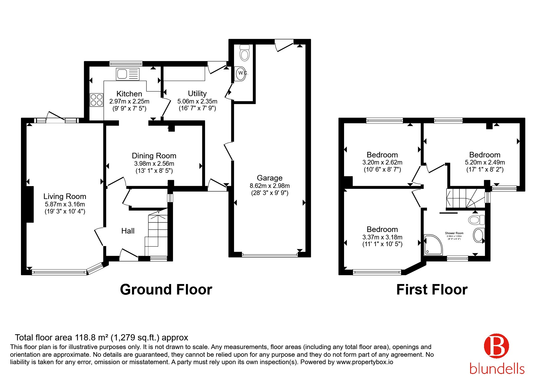 10, Cockshutt Avenue, Sheffield floorplan