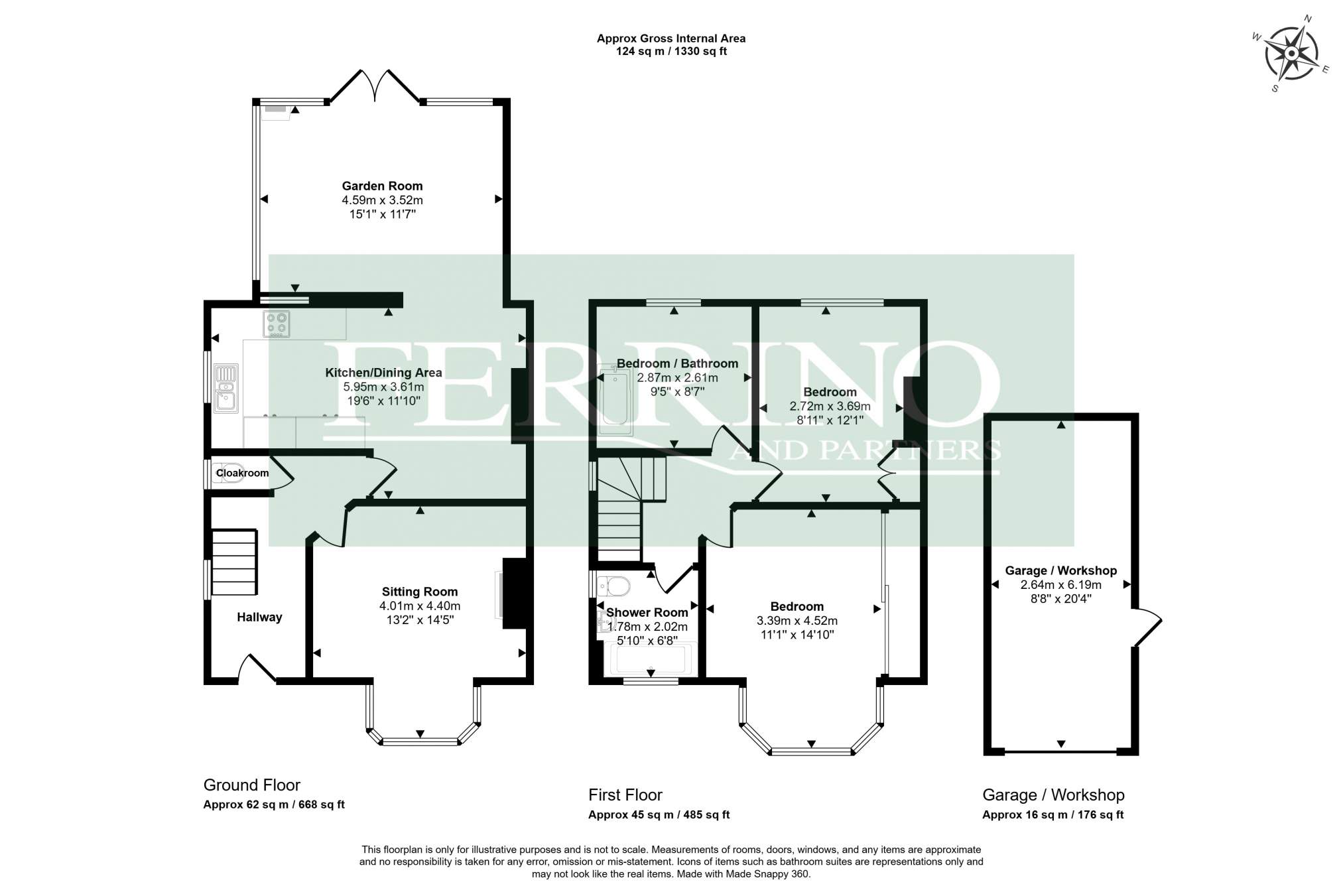 1, Templeway, Lydney floorplan