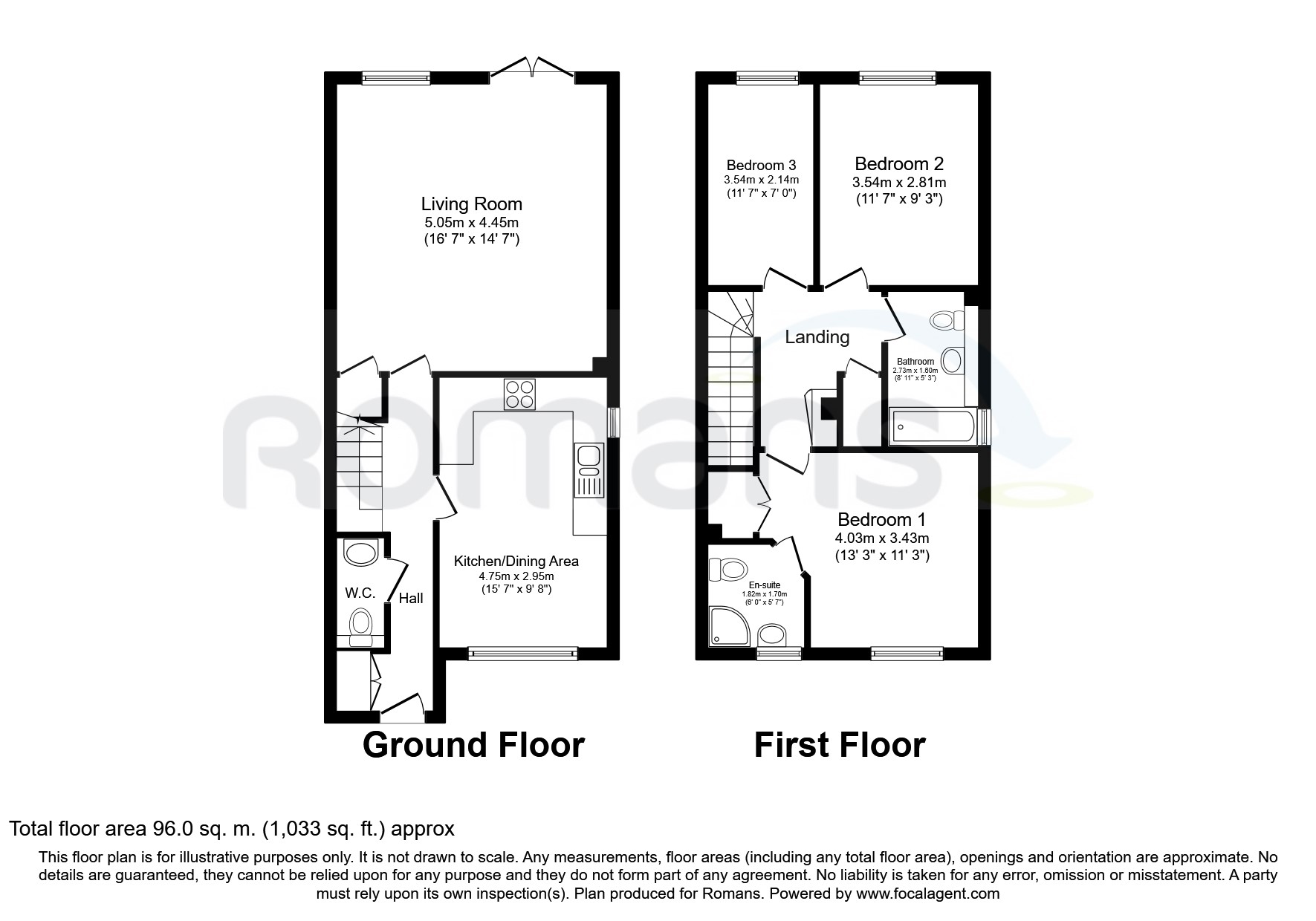 3 Bedrooms Detached house to rent in The Rise, Crowthorne RG45