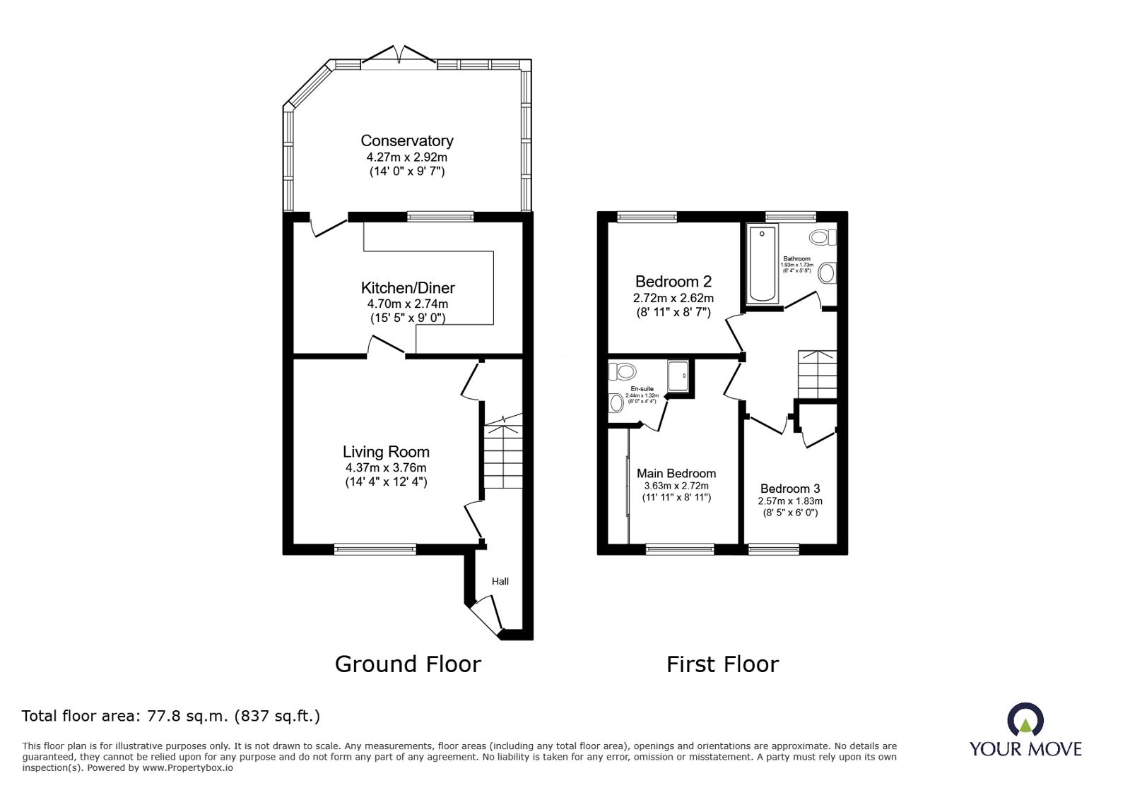 Haseley Close, Manchester floorplan