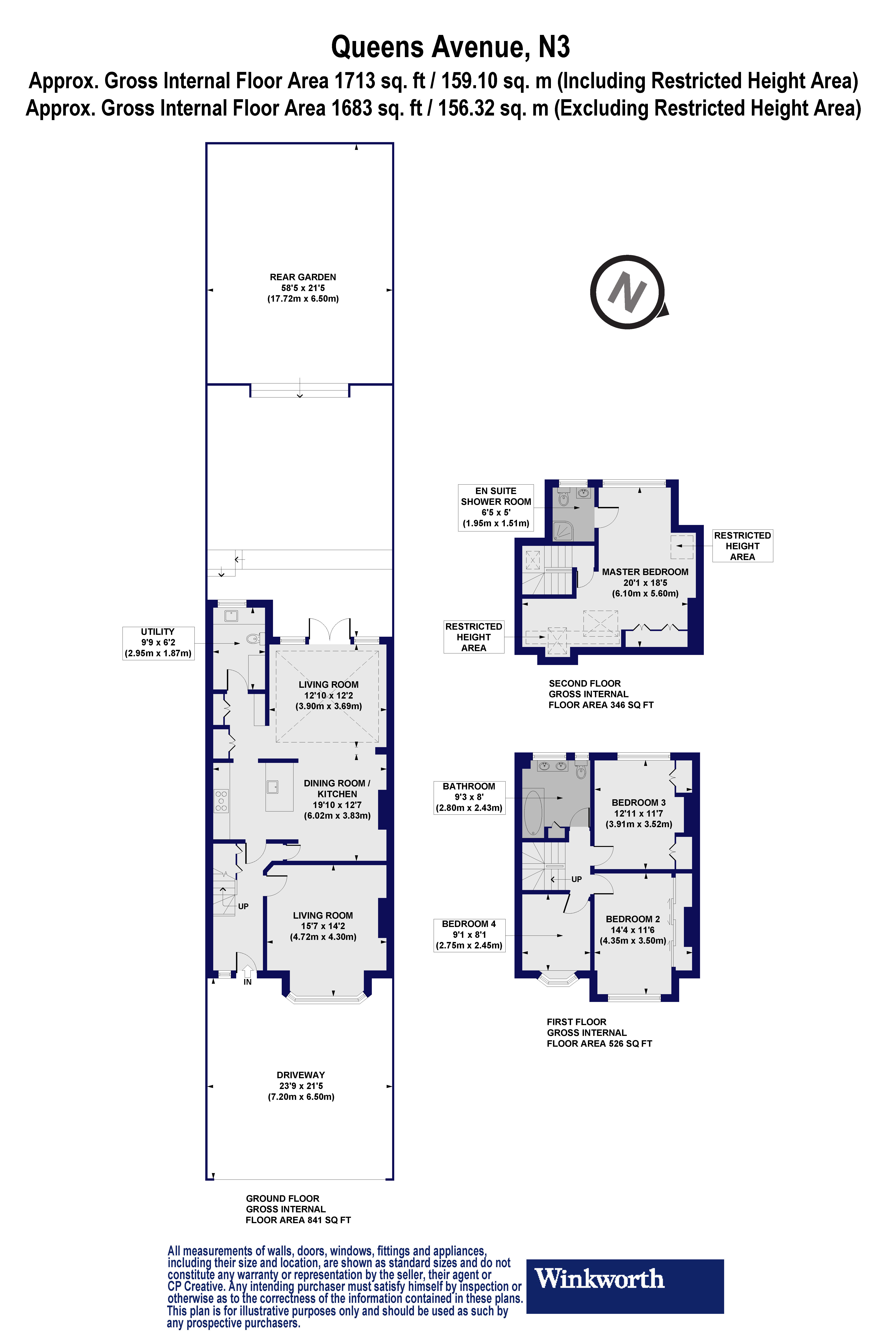 Queens Avenue, London floorplan