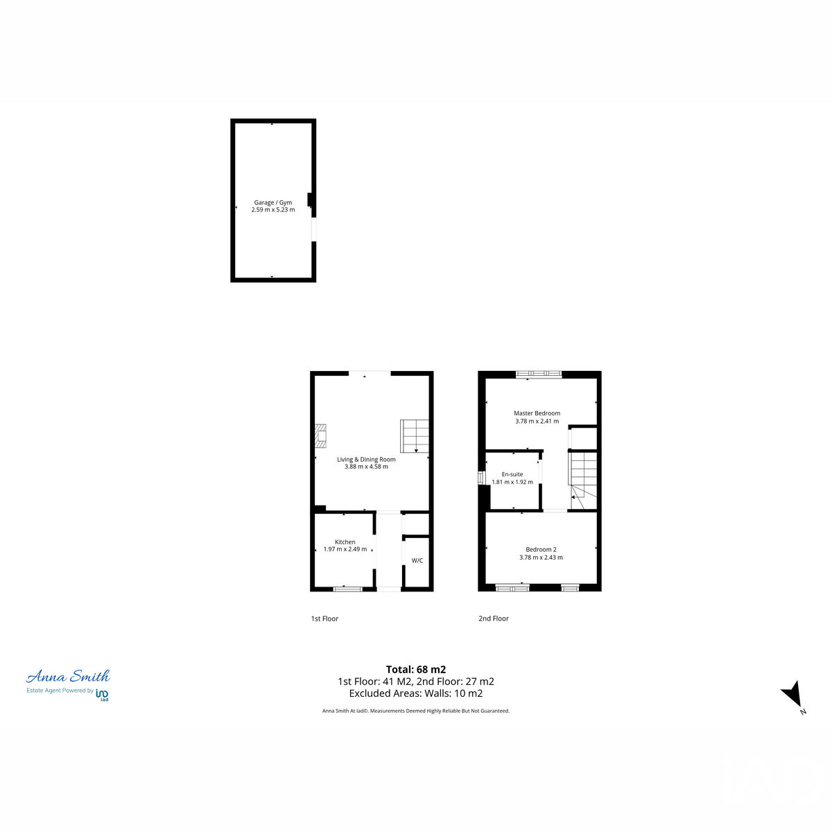 194, Columbine Road, Ely floorplan
