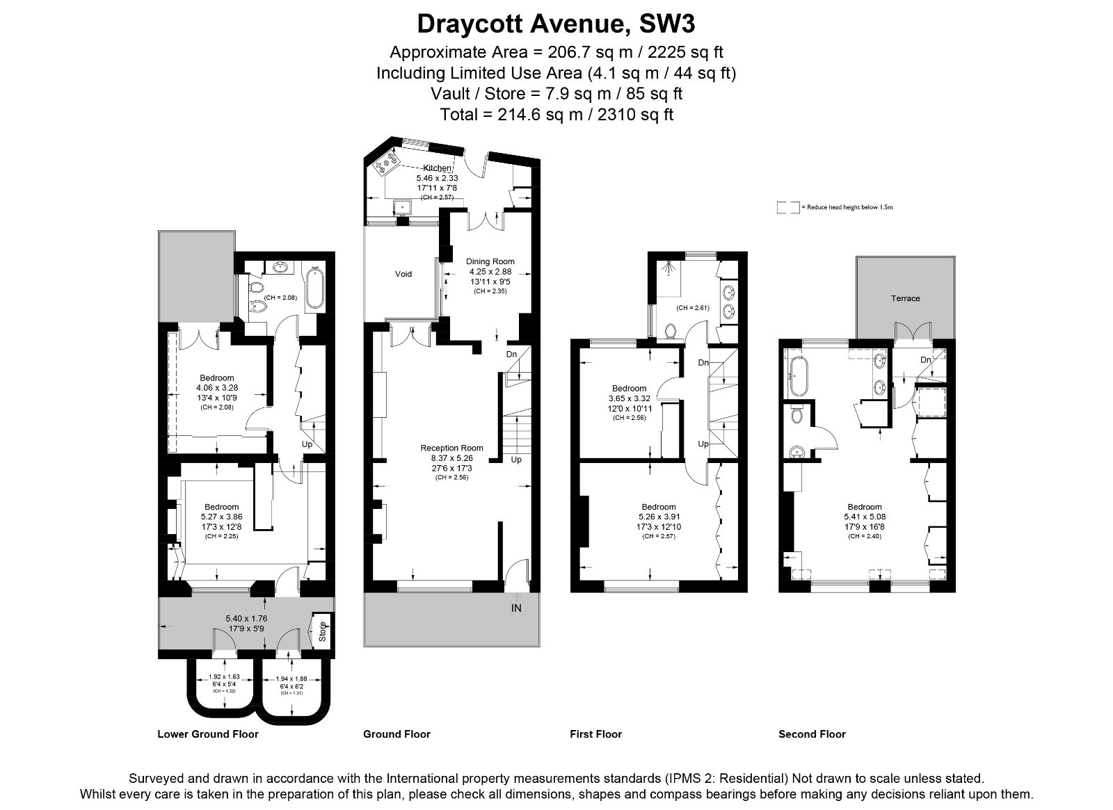 Draycott Avenue, London SW3, 5 bedroom terraced house for sale