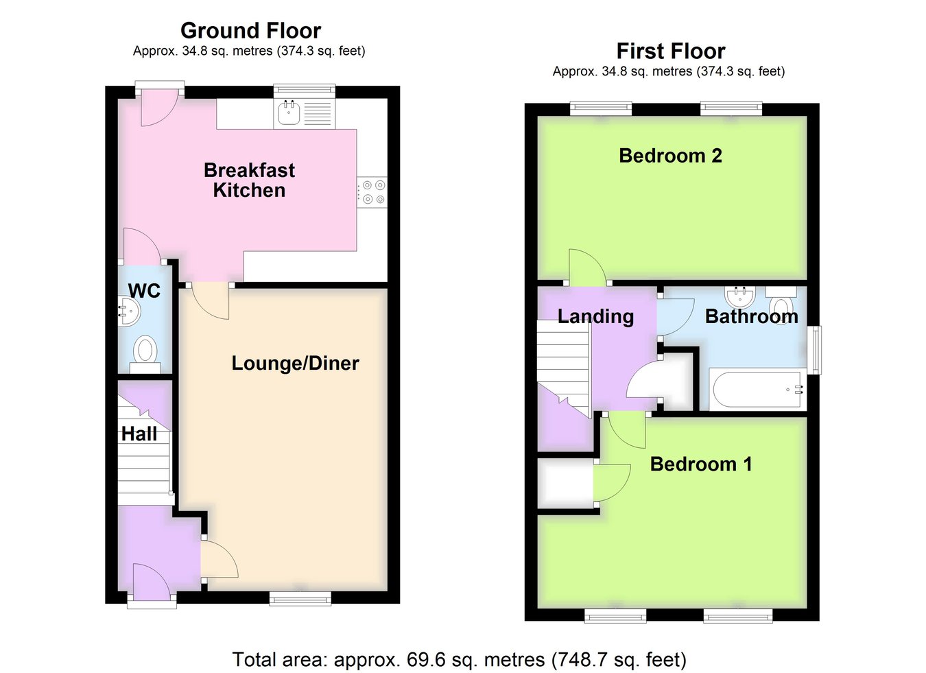 5, Kingfisher Drive, Boston floorplan