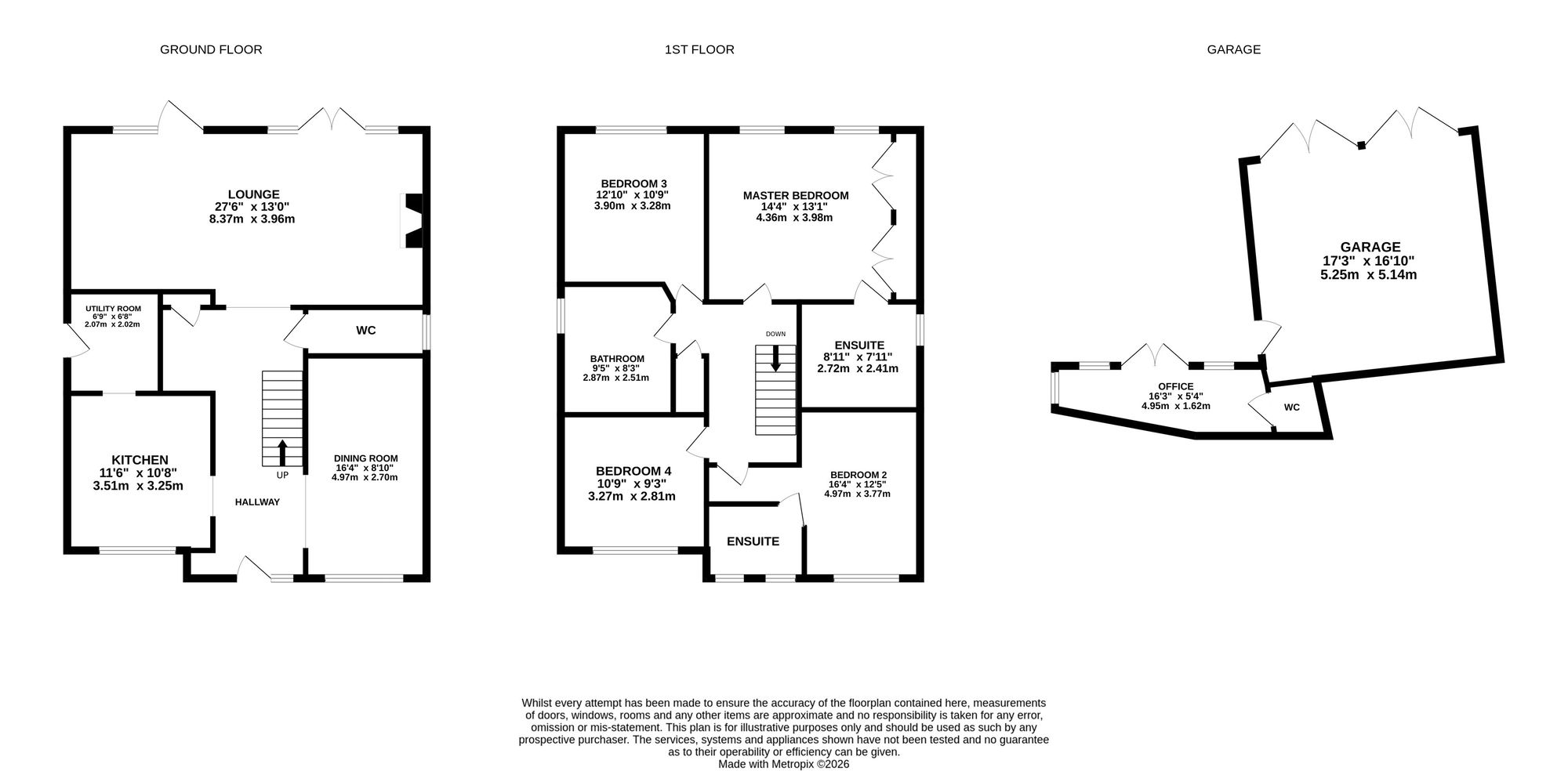 1 Audmore Court, Stafford floorplan