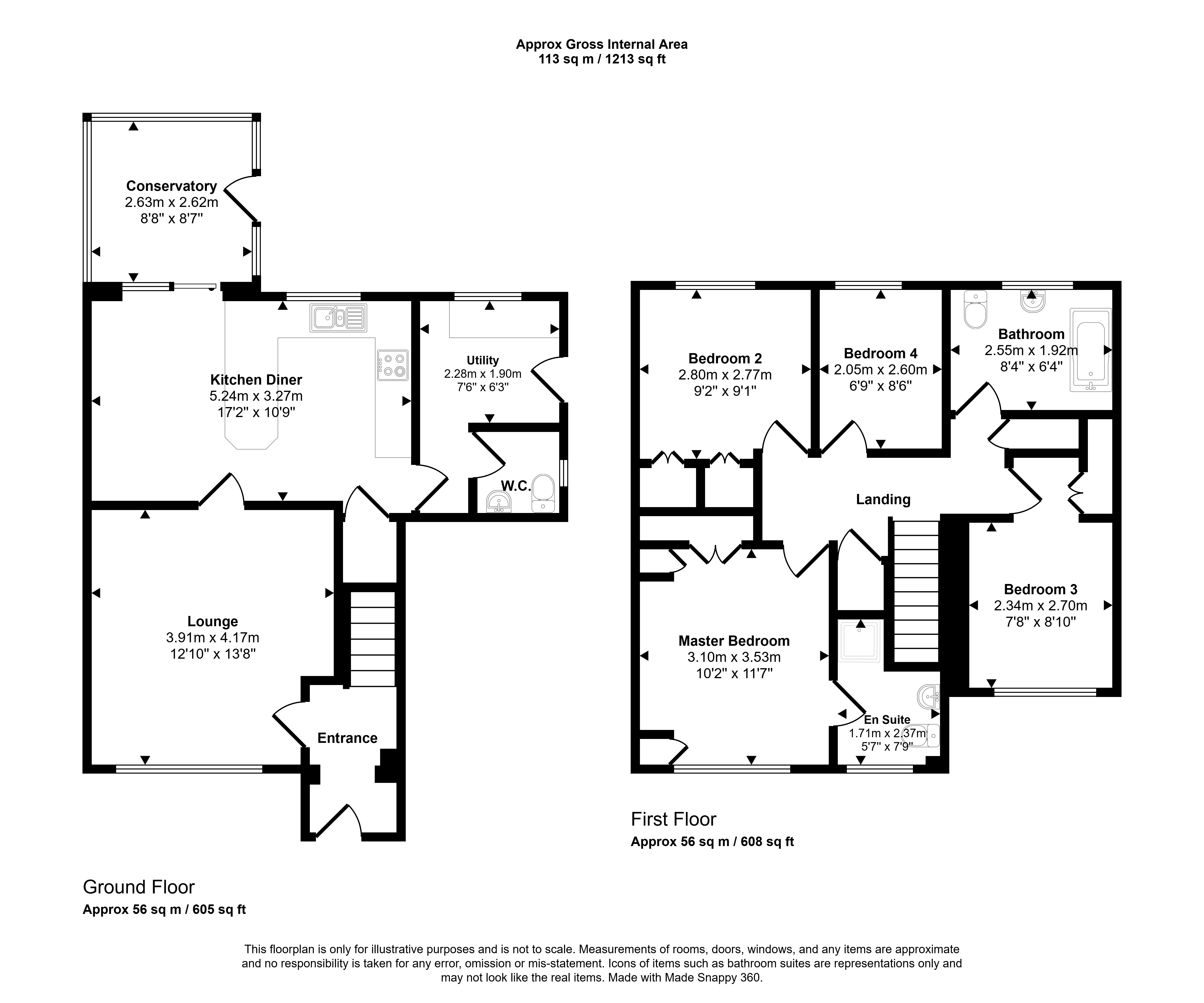 24, Scalby Grove, Redcar floorplan