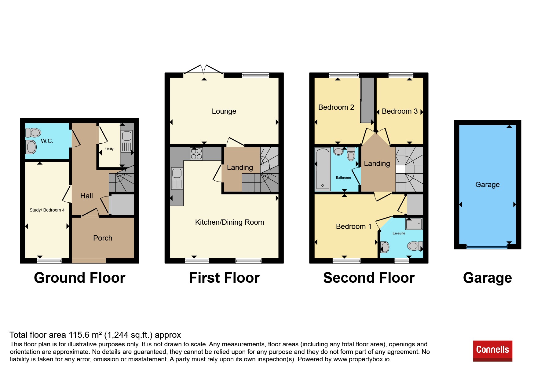 27, Rays Meadow, Telford floorplan