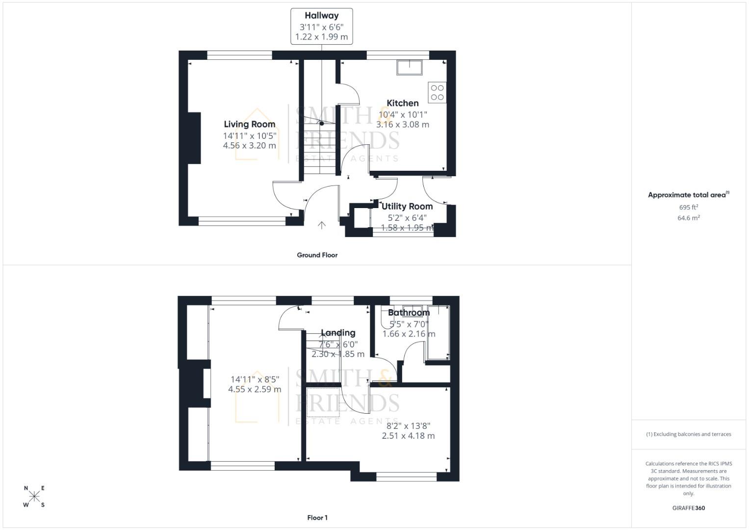 81, Rothwell Crescent, Stockton-On-Tees floorplan