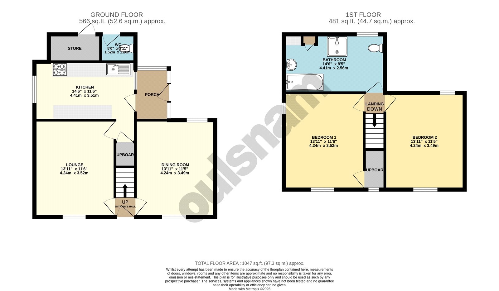 69, Turves Green, Birmingham floorplan