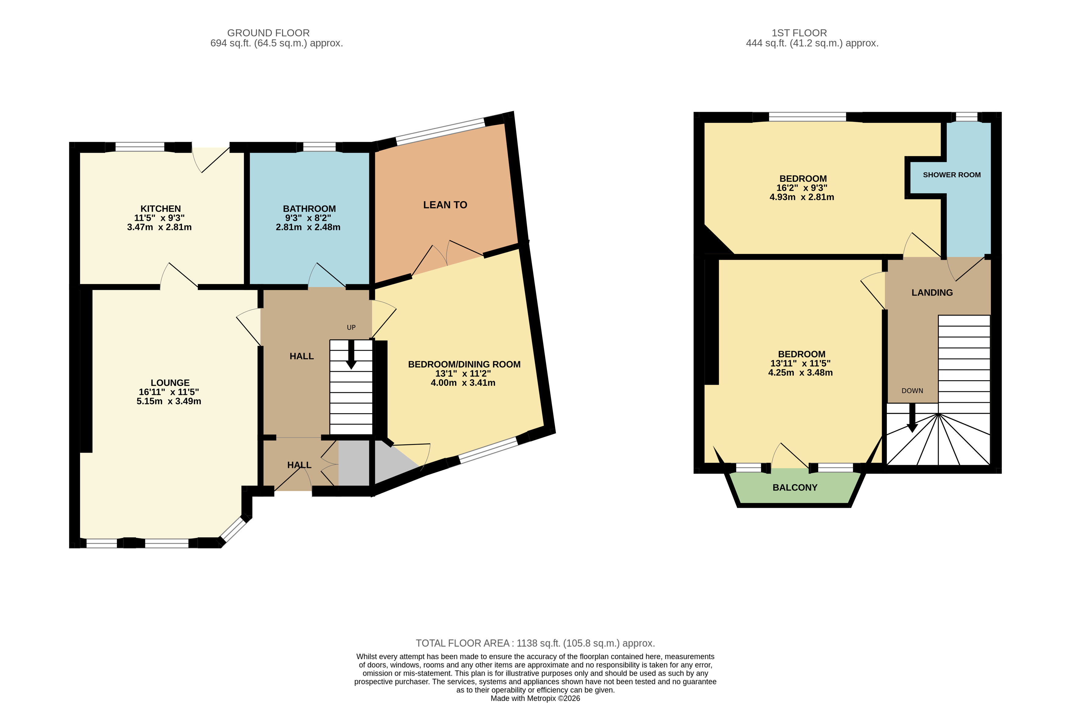 47, Den Walk, Leven floorplan