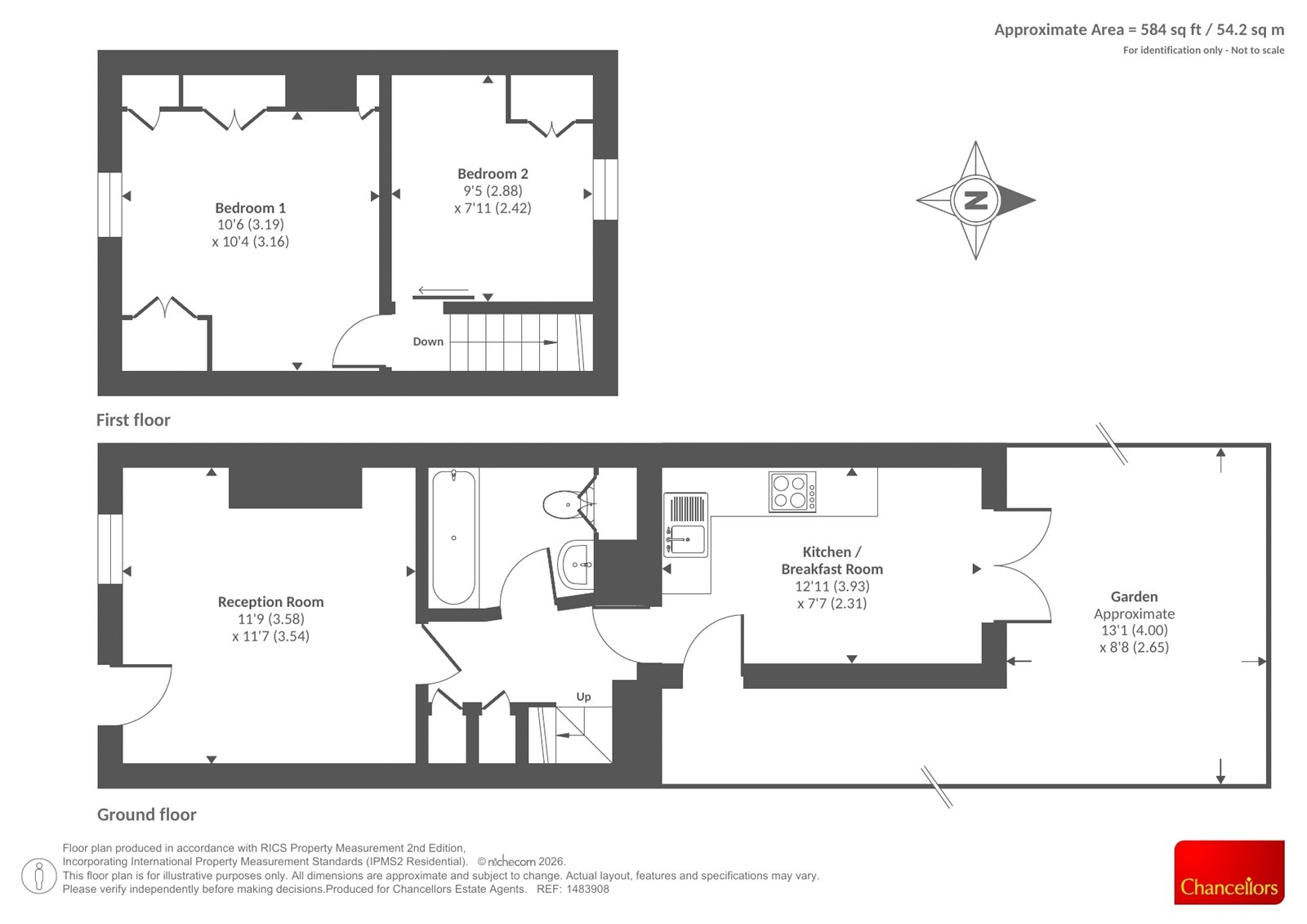 4, Easington Terrace, Long Crendon floorplan
