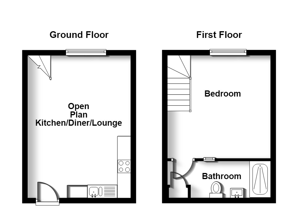 Flat 4 Birley School Mews, 41 Normanton Spring Road, Sheffield floorplan