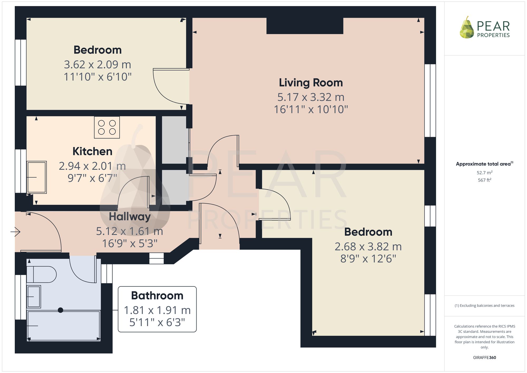 17a Strand Parade The Boulevard, Worthing floorplan