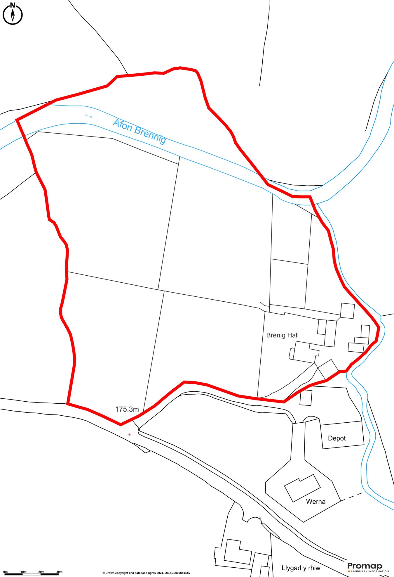 Neuadd Brenig Hall, Abergwesyn Road, Tregaron floorplan