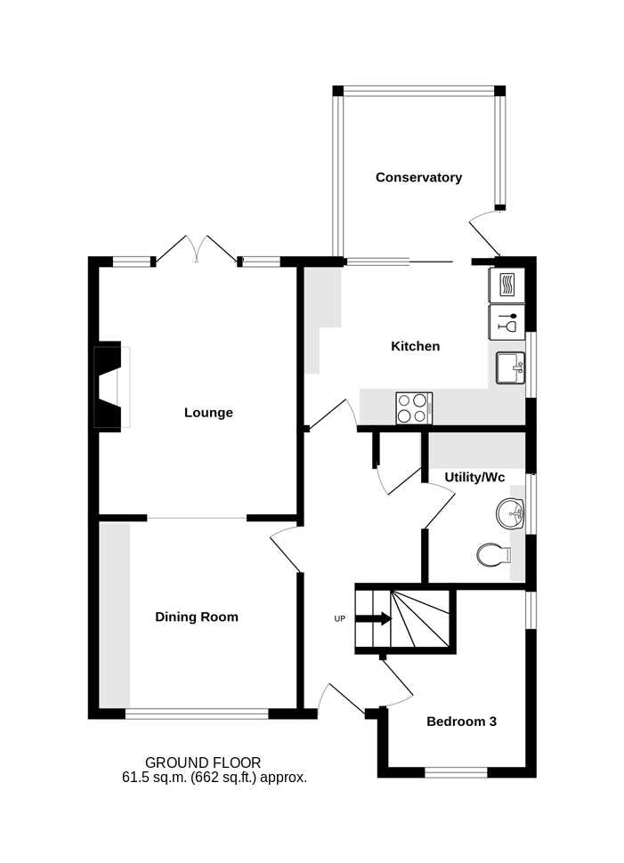 Rose Villa, Chapel Lane, Dover floorplan