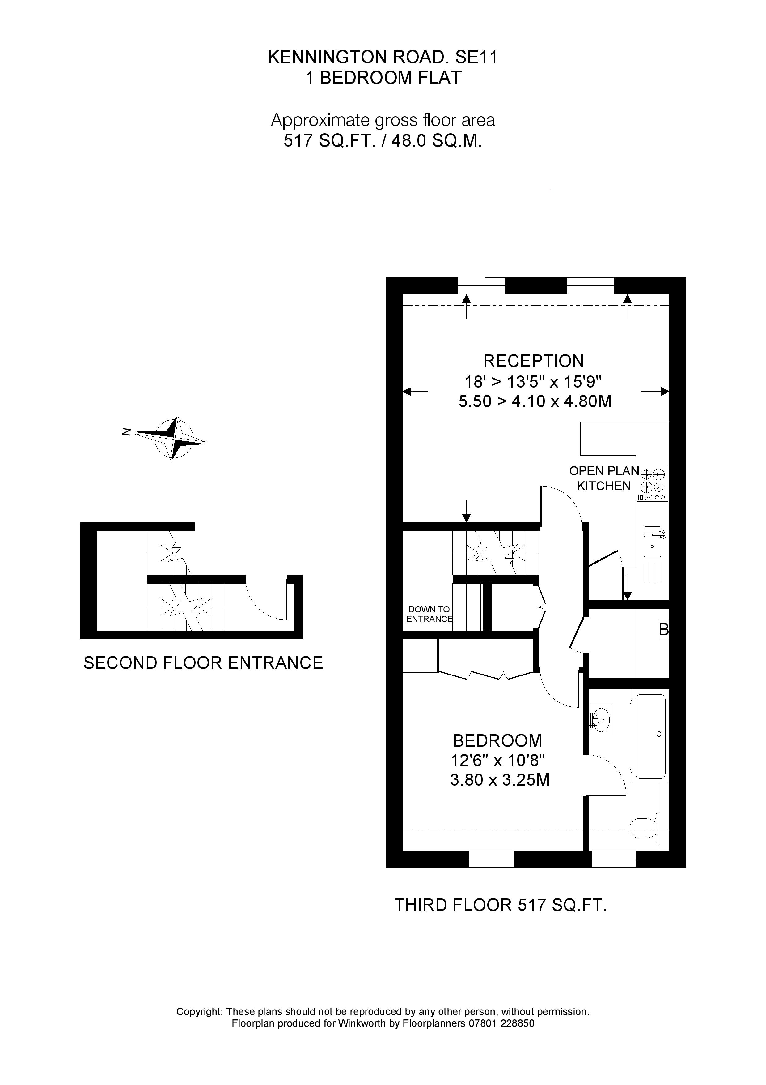 1 Bedrooms Flat for sale in Kennington Road, Kennington, London SE11