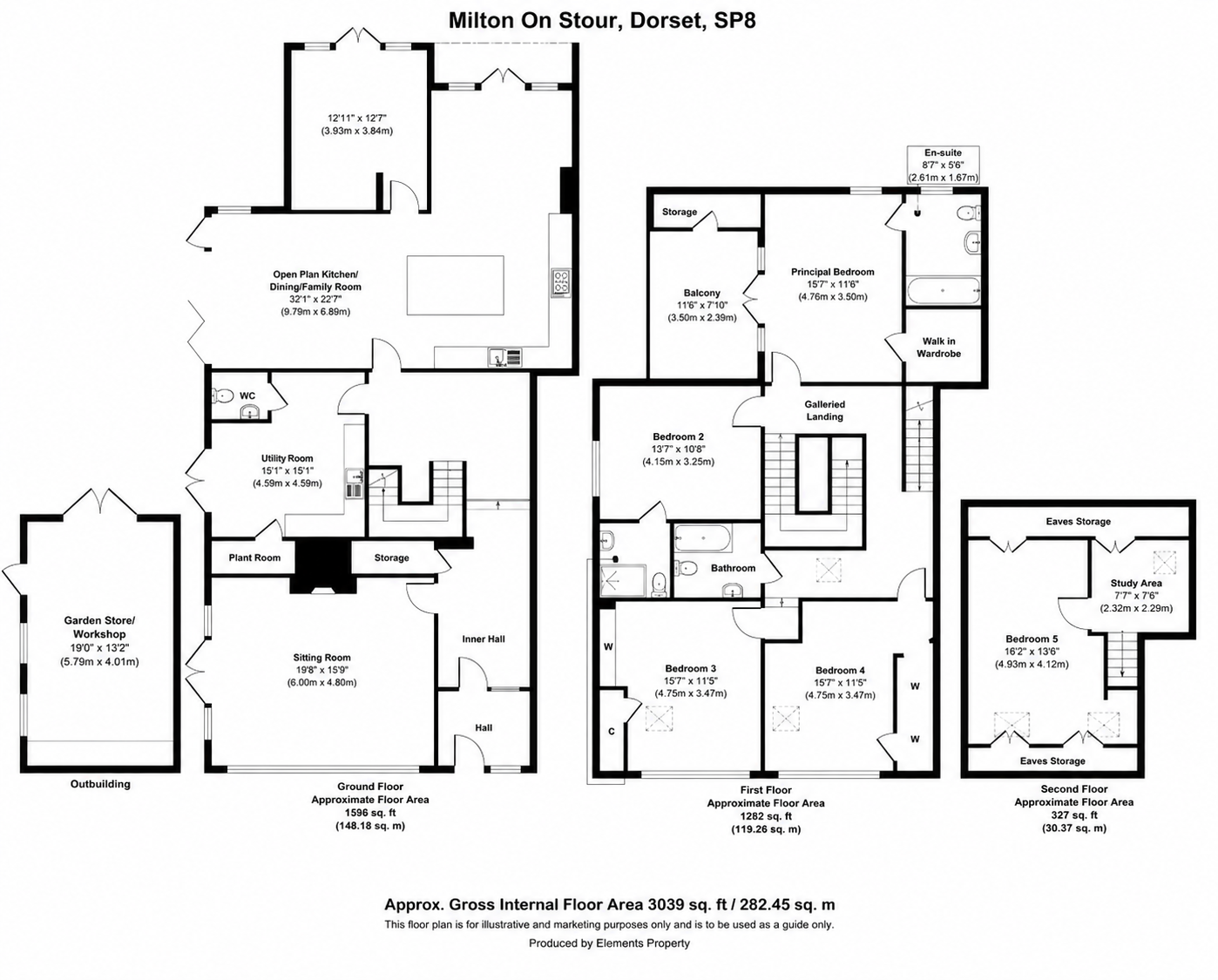 The Creek, Milton on Stour, Gillingham floorplan