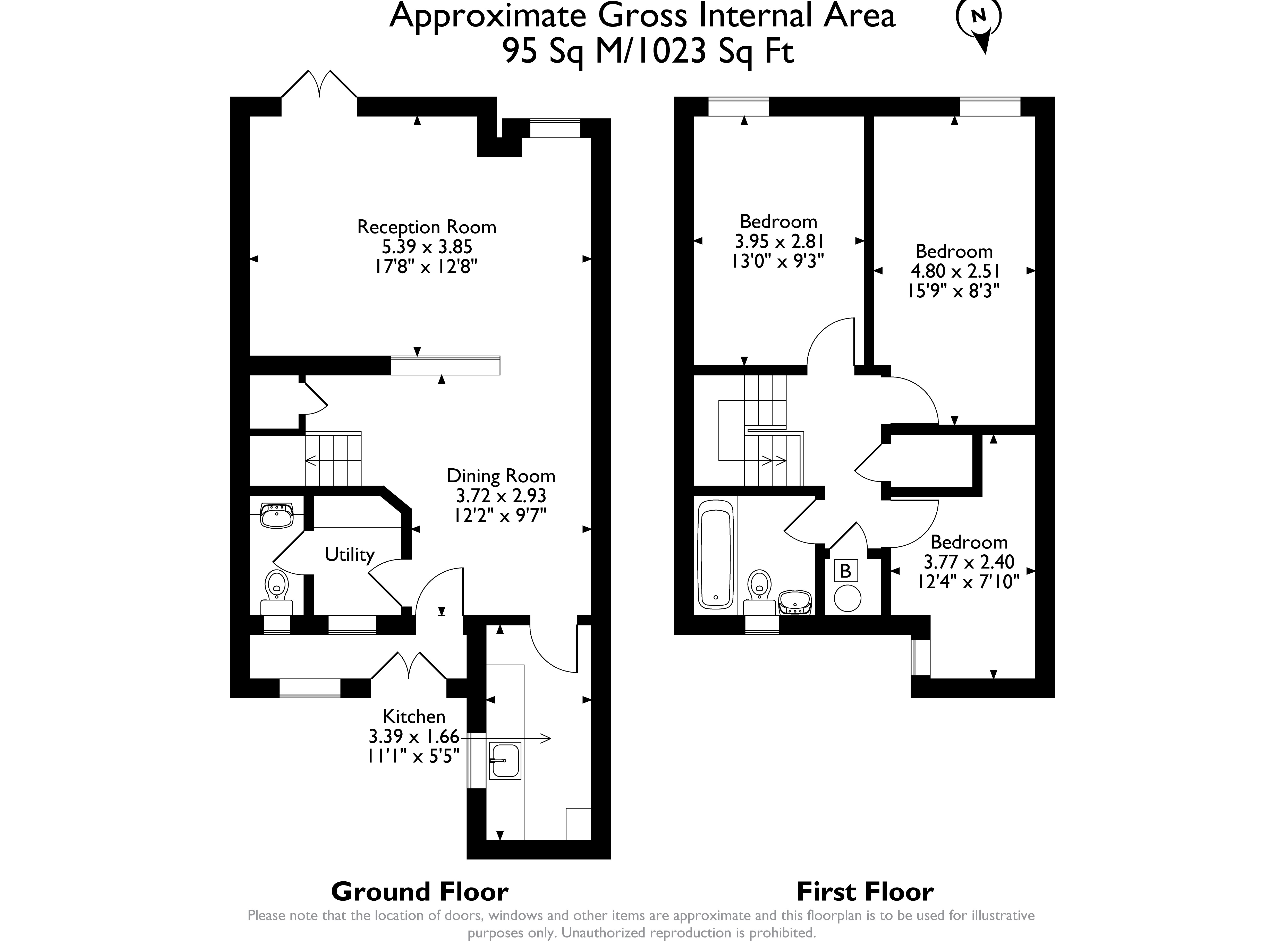 102, Beambridge, Basildon floorplan