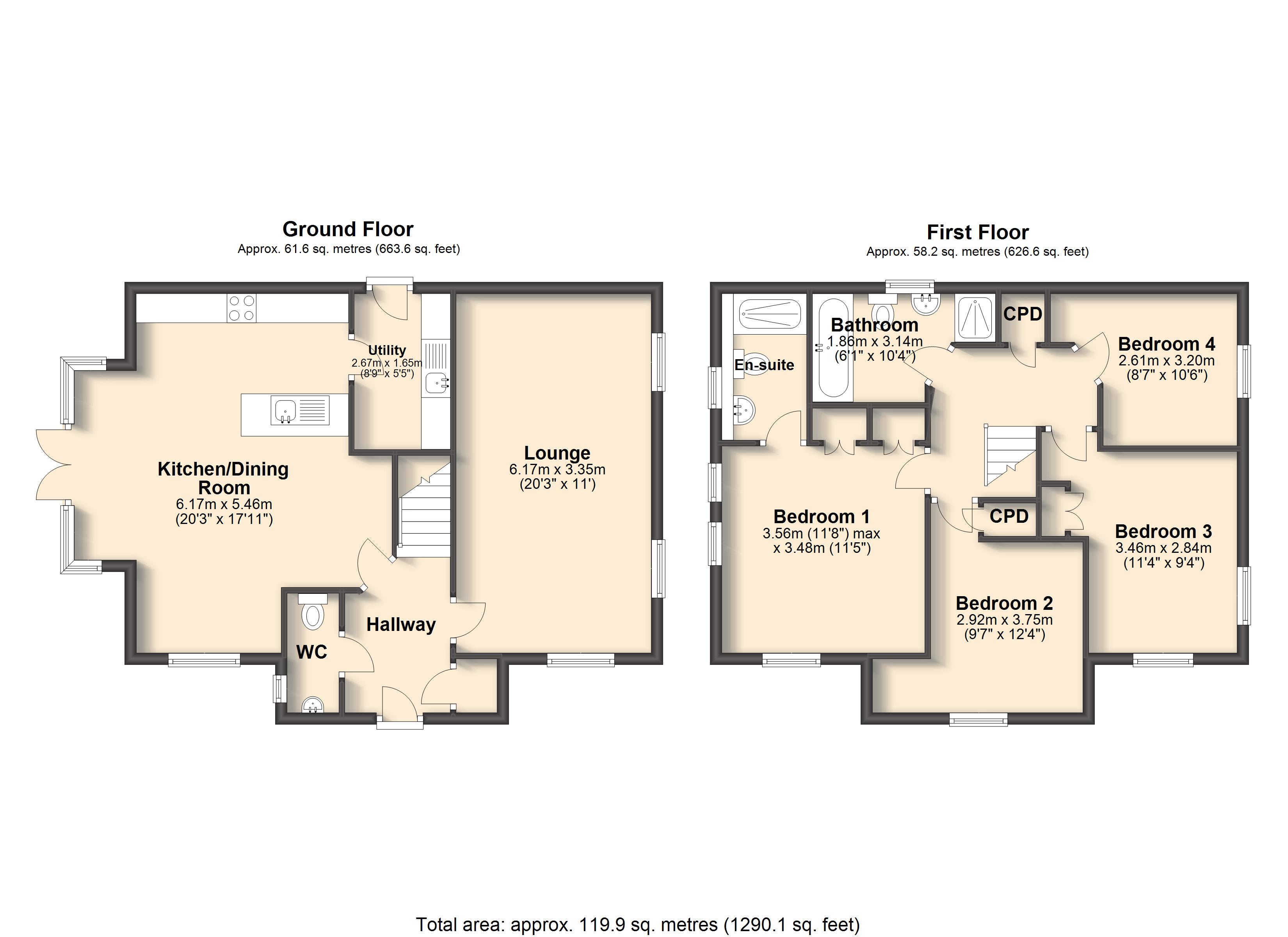 4 Bedrooms Detached house for sale in Rother View Close, Swallownest, Sheffield S26