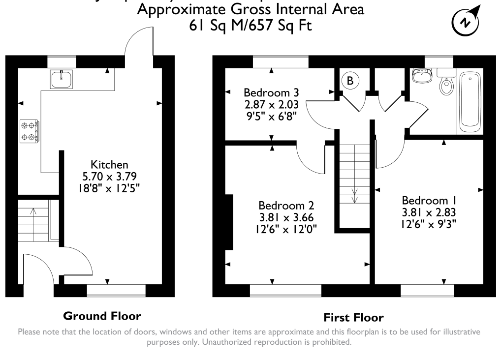 28, Joseph Way, Stratford-upon-Avon floorplan