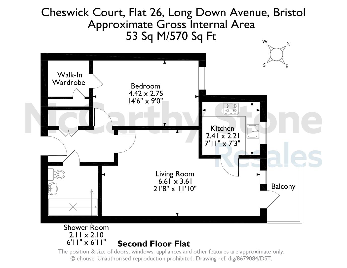 26 Cheswick Court, Long Down Avenue, Cheswick Village, Bristol floorplan