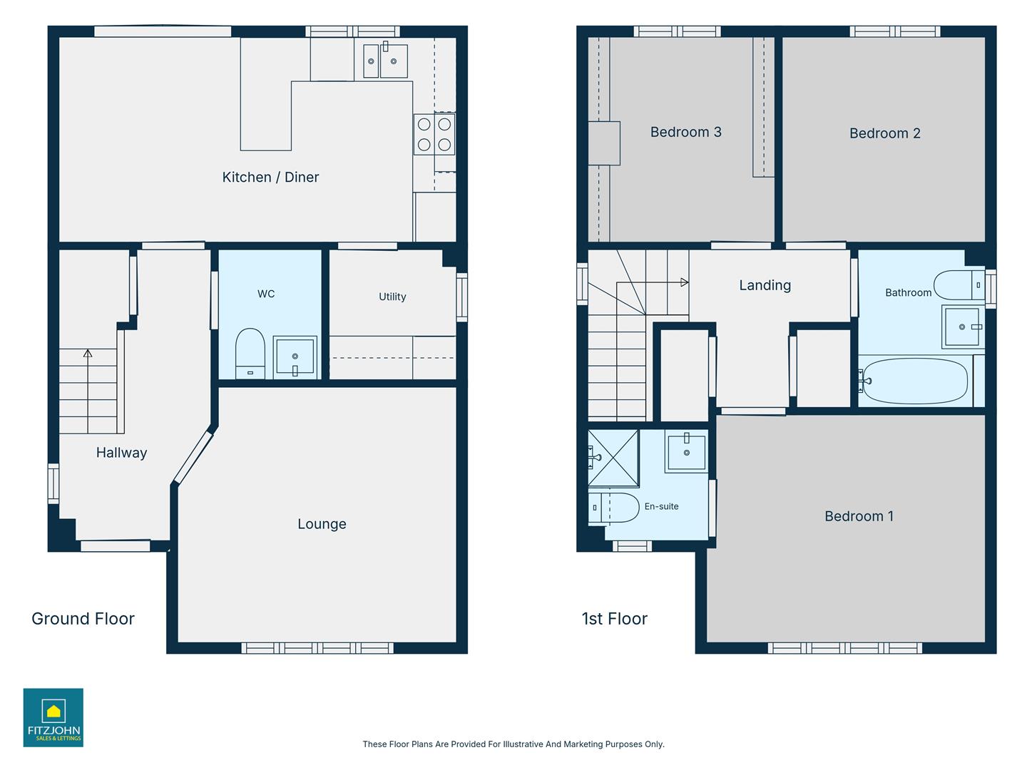 Burnham Crescent, Peterborough floorplan