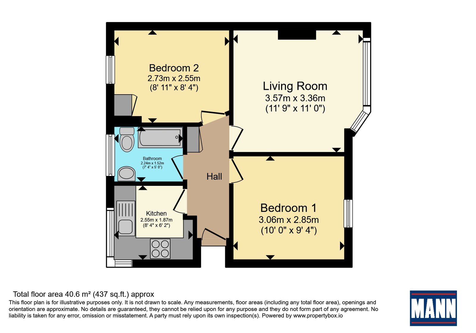 43, London Road, Gravesend floorplan