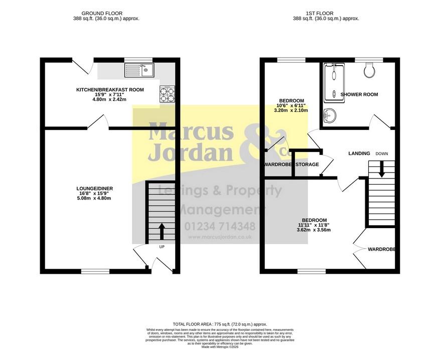 21, Kippell Hill, Olney floorplan