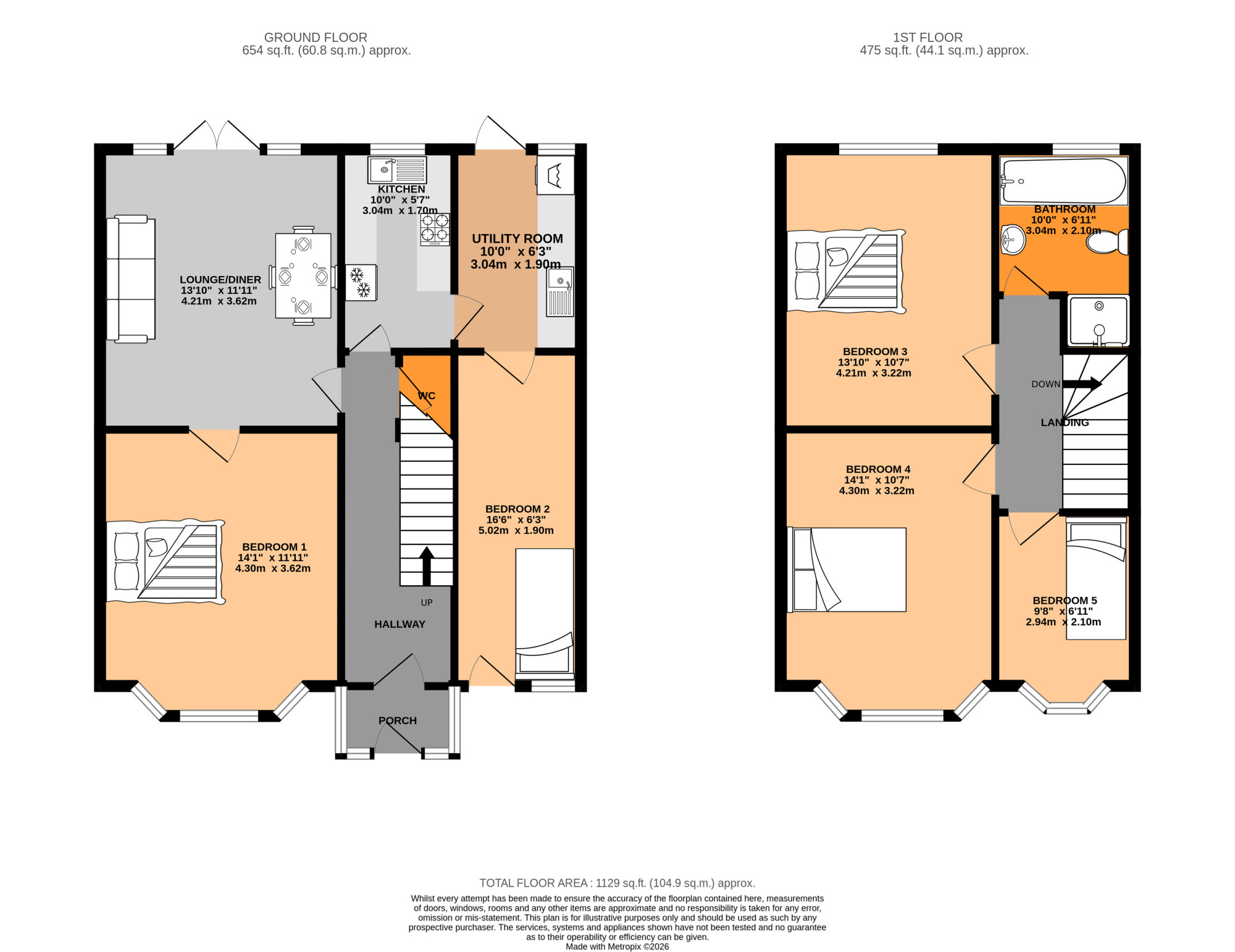 18, Boundaries Road, Feltham floorplan