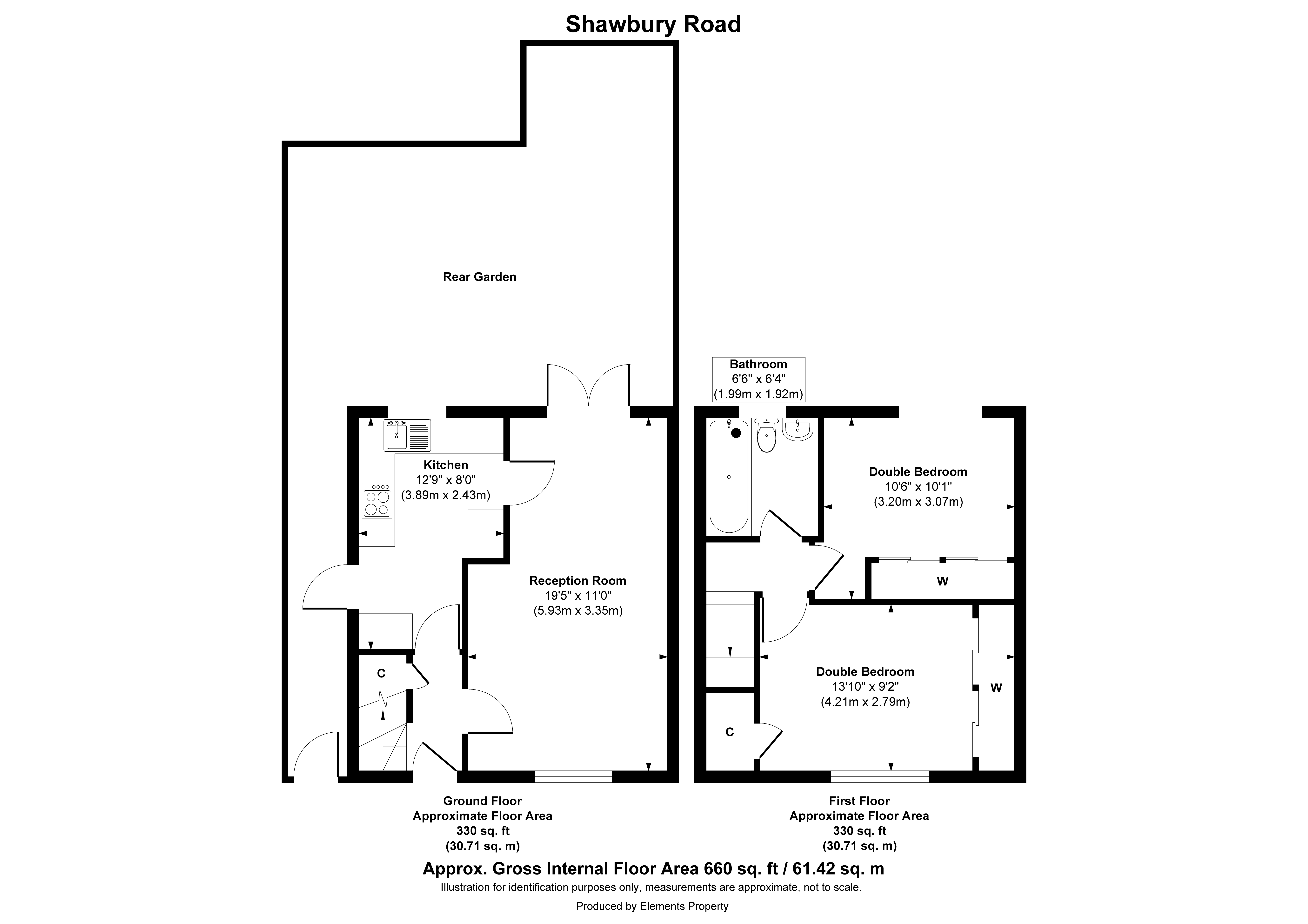 1, Shawbury Road, East Dulwich floorplan