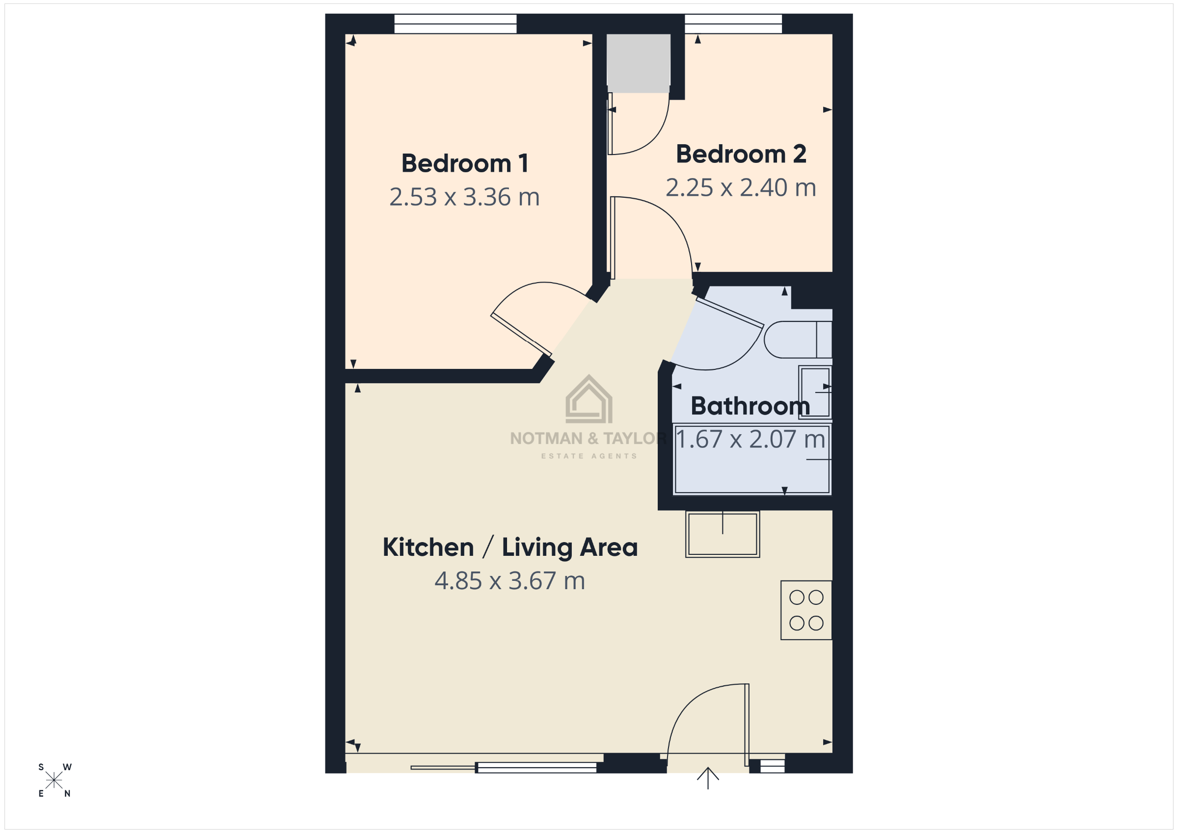 3 Morweth Court, Trerieve, Torpoint floorplan