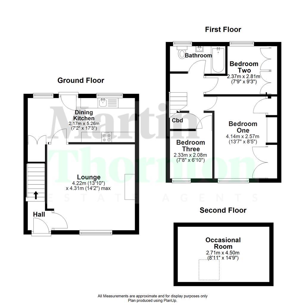 2, Parkin Square, Huddersfield floorplan