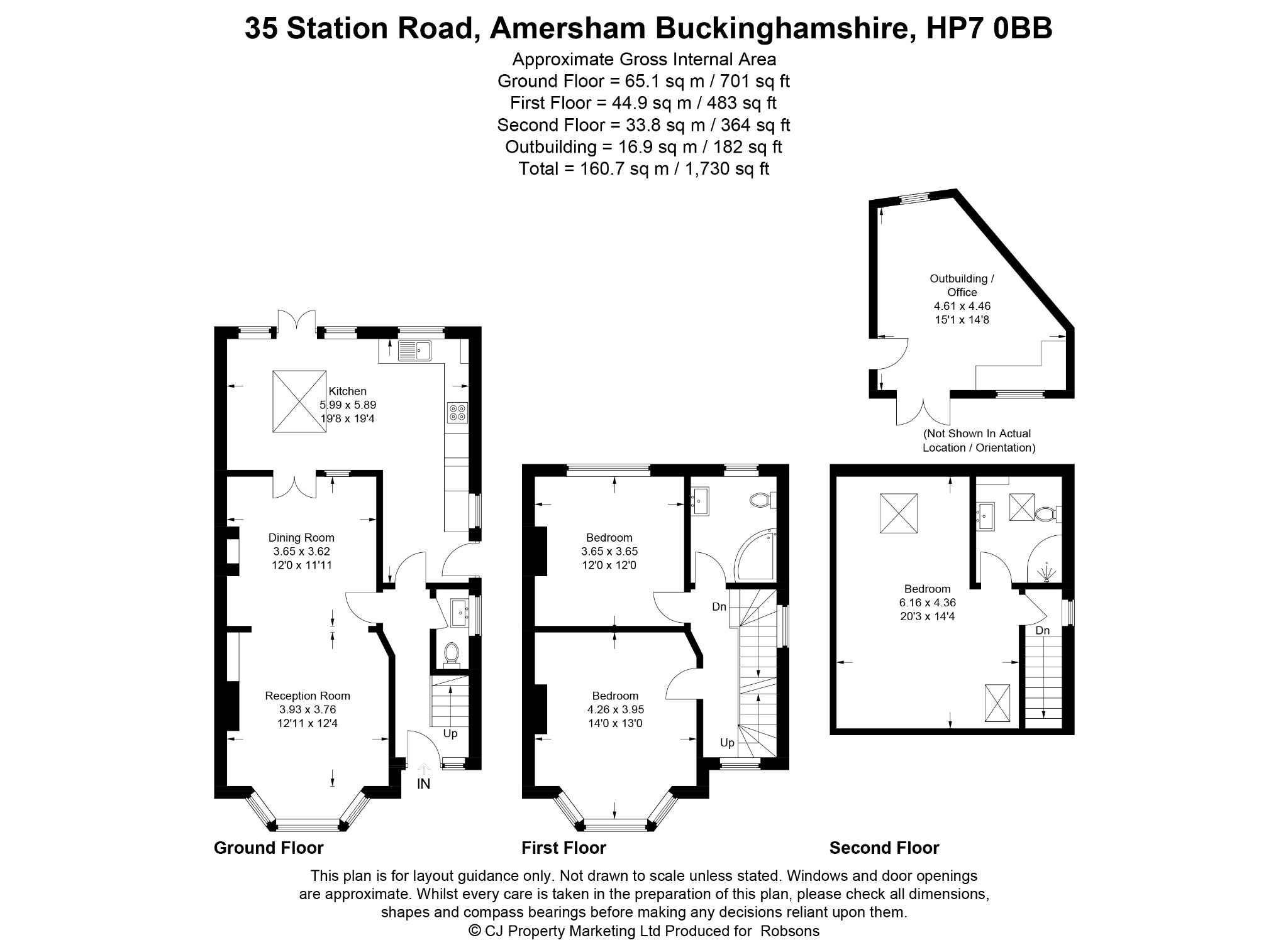 35 Station Road, Amersham floorplan