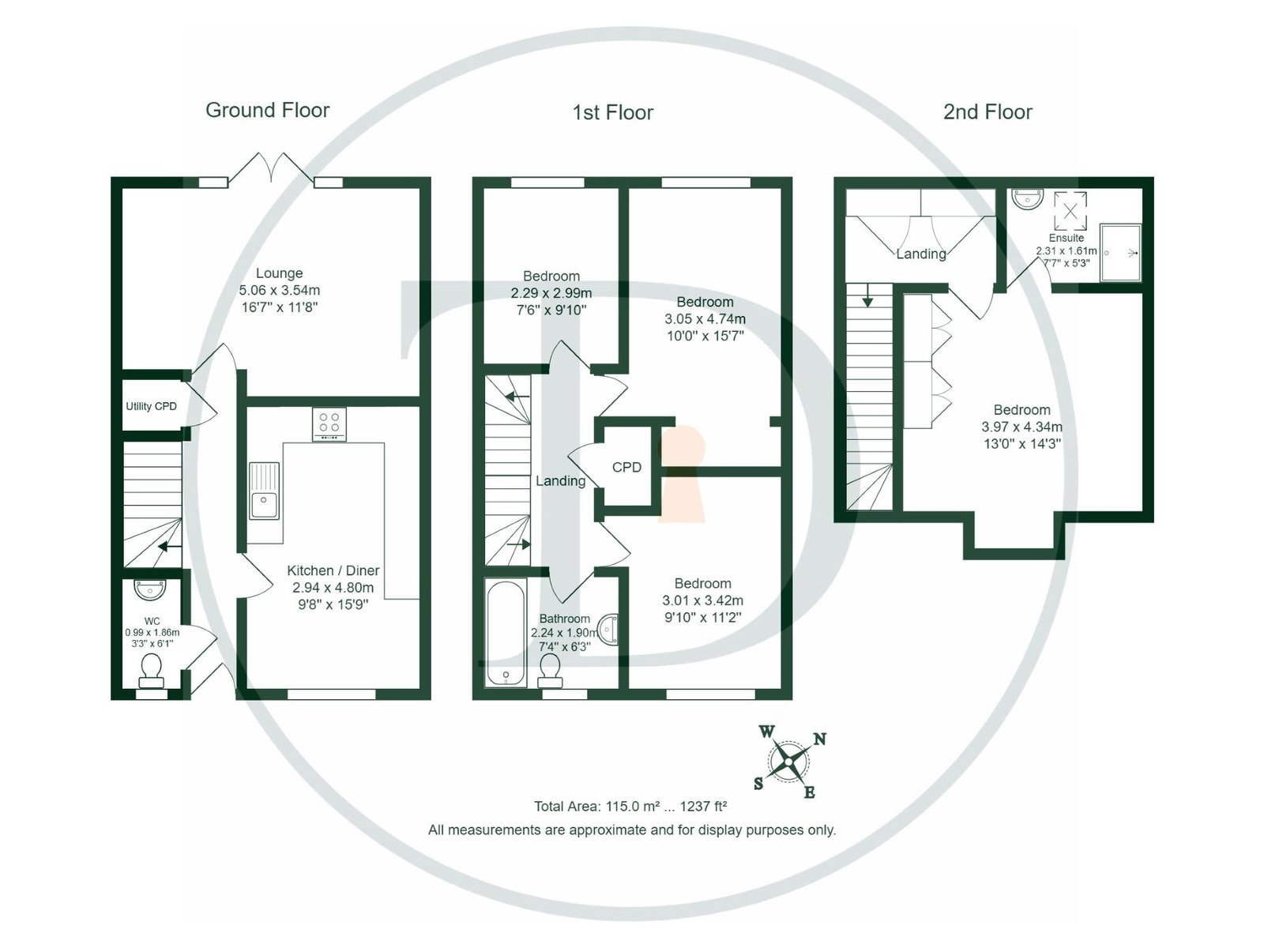 8, Gilder Way, Ellesmere Port floorplan