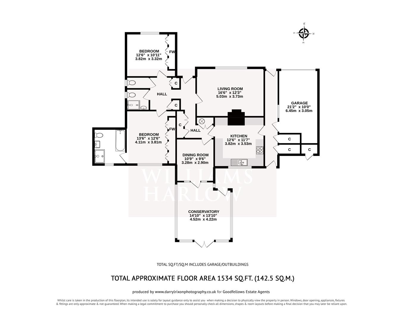 Cornwall Road, Cheam, Sutton SM2, 2 bedroom detached bungalow for sale