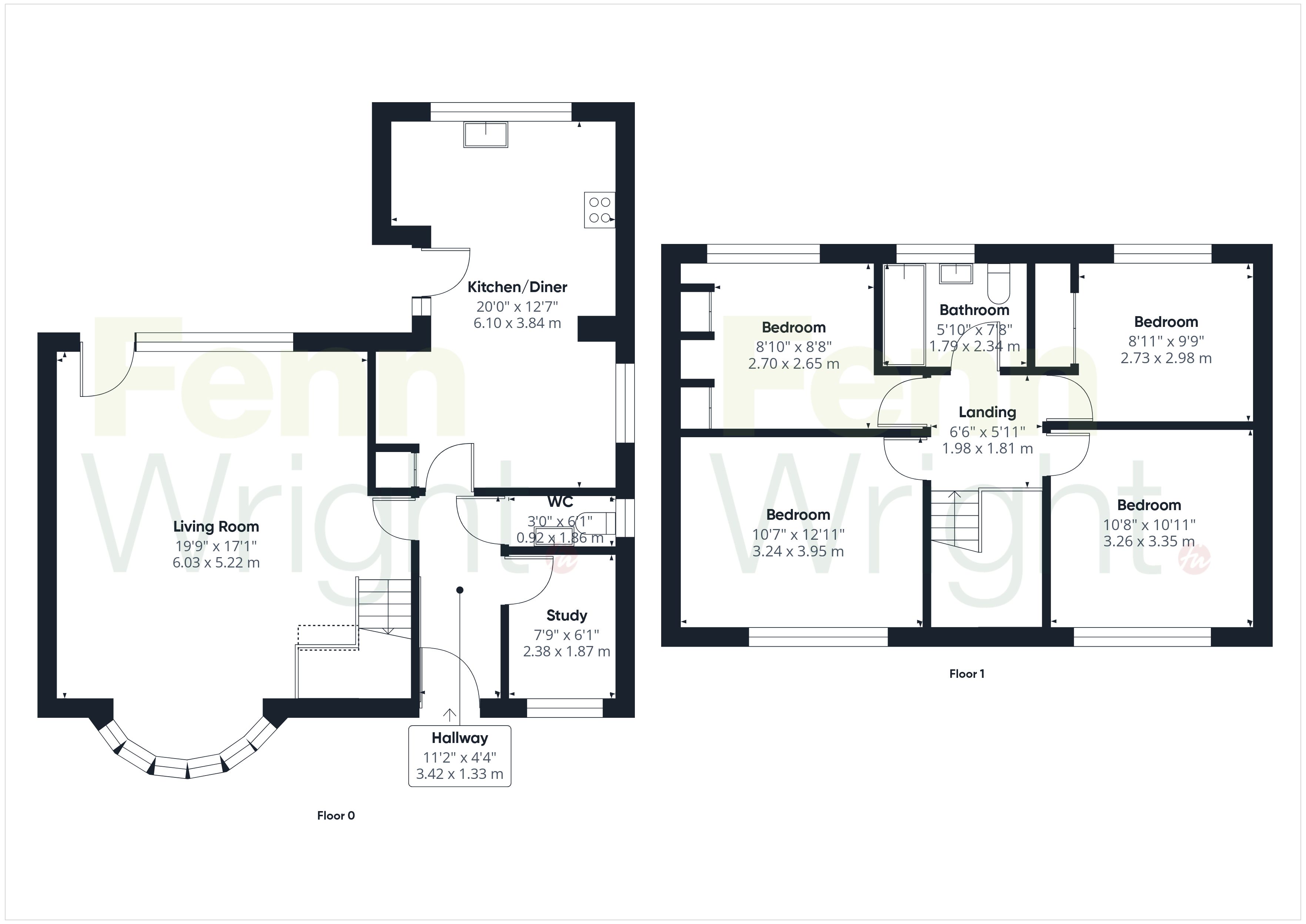21, Parkdale, Chelmsford floorplan