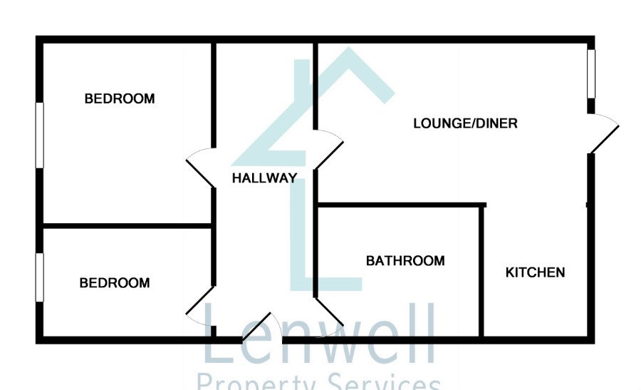 2 Bedrooms  to rent in Repton Close, Luton LU3