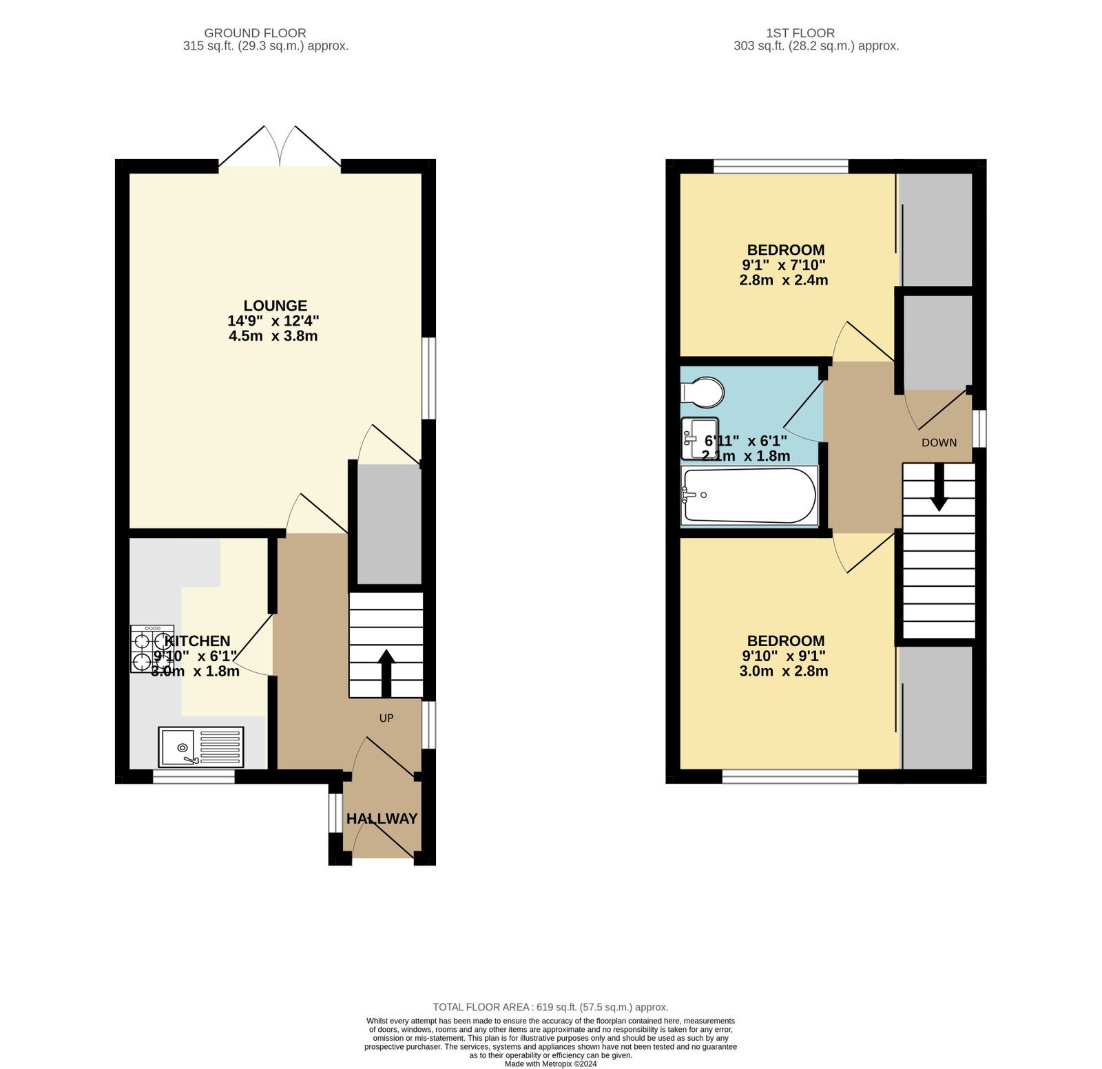 38, Briars Mount, Stockport floorplan