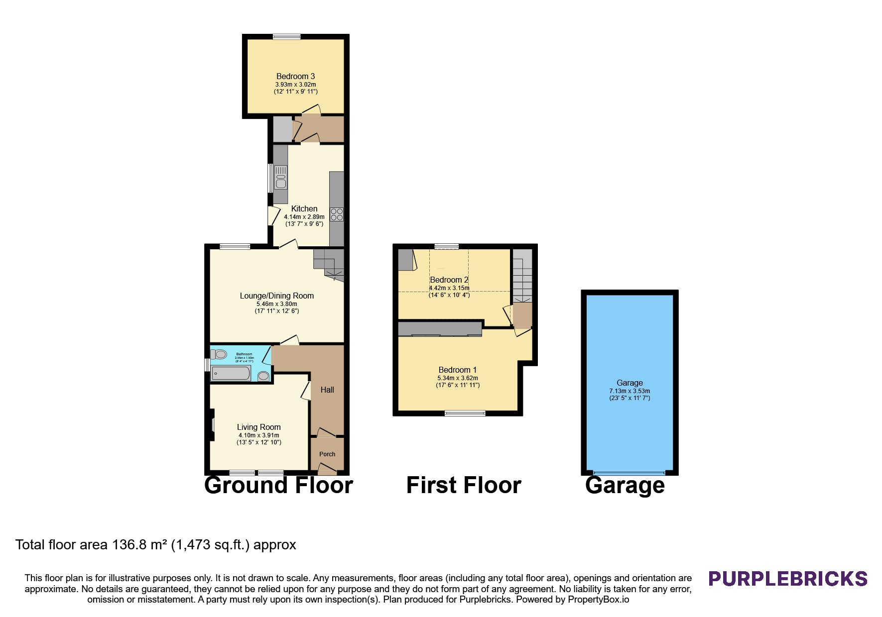 128, Auchinraith Road, Glasgow floorplan