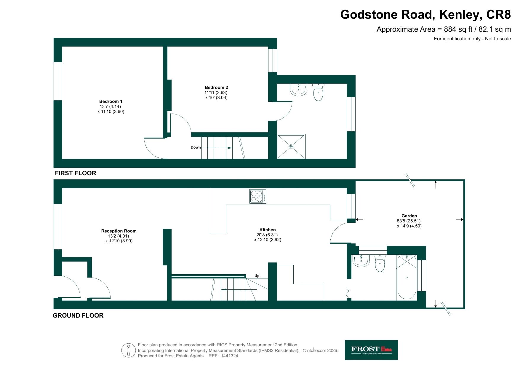 97, Godstone Road, Kenley floorplan