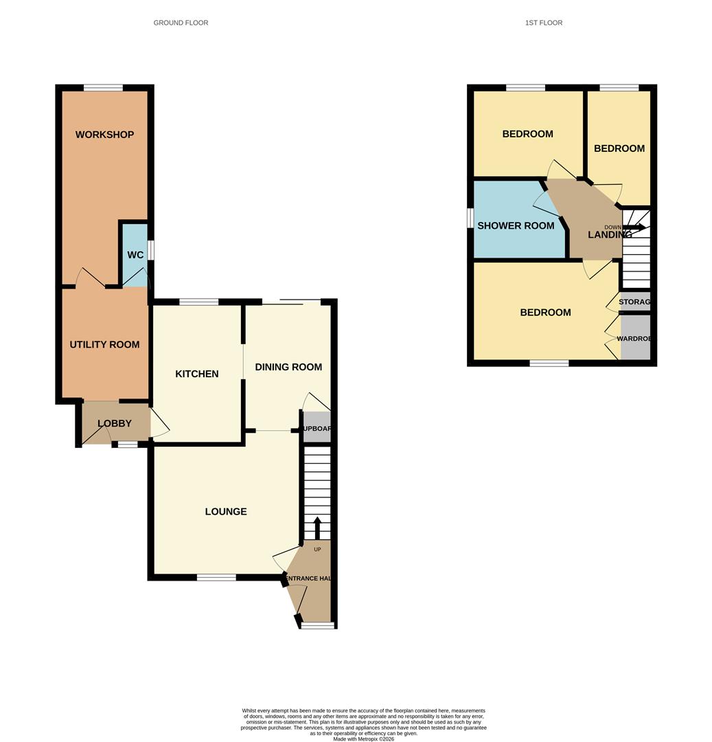 17, Highcroft, Woolavington floorplan