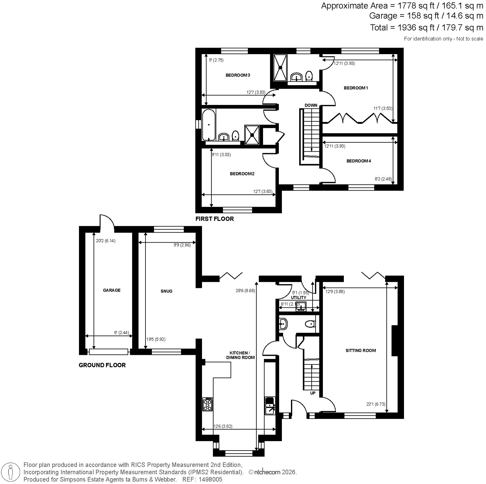 2, Holly Bush Close, Cranleigh floorplan