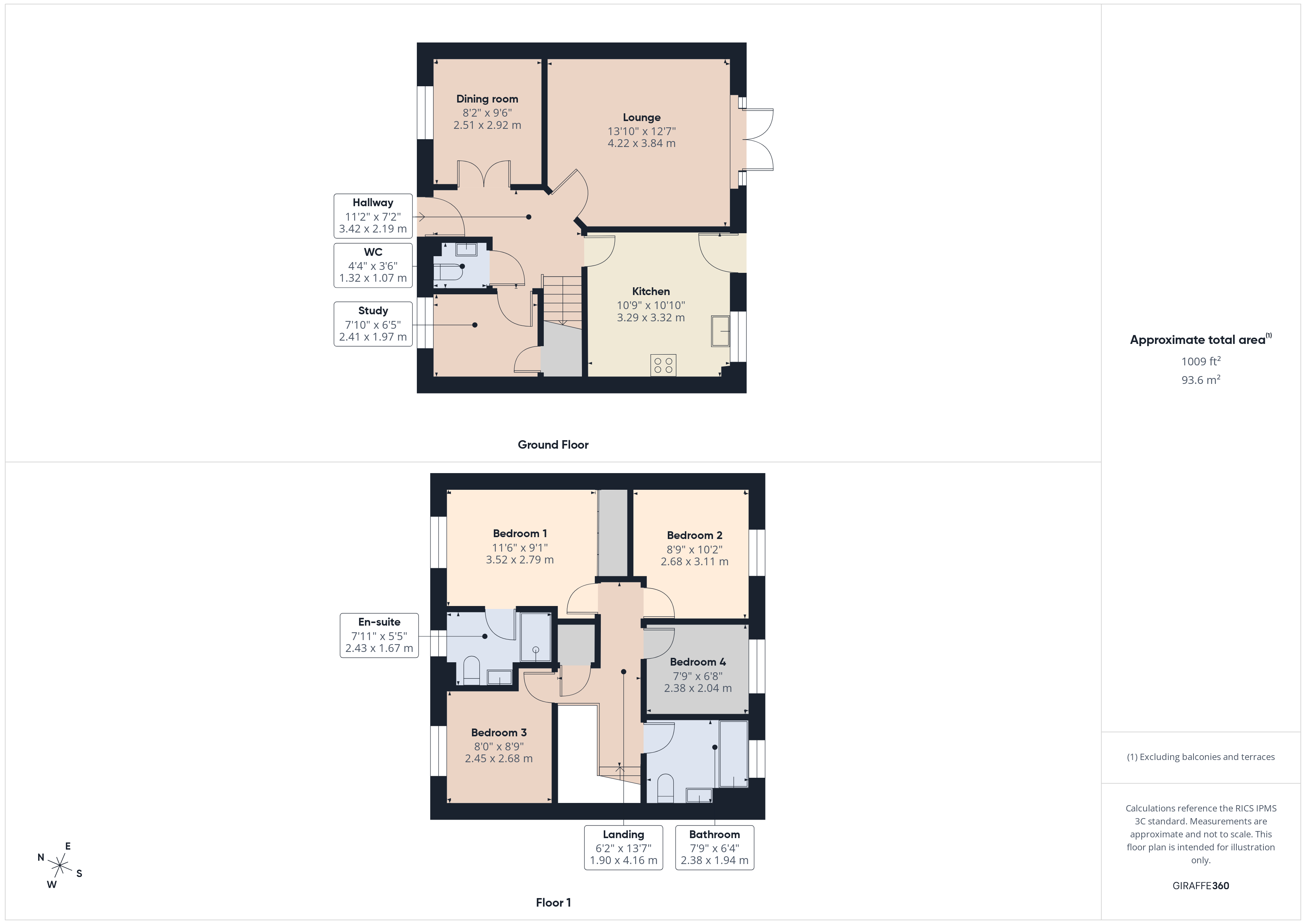 Oswald Road, Peterborough floorplan