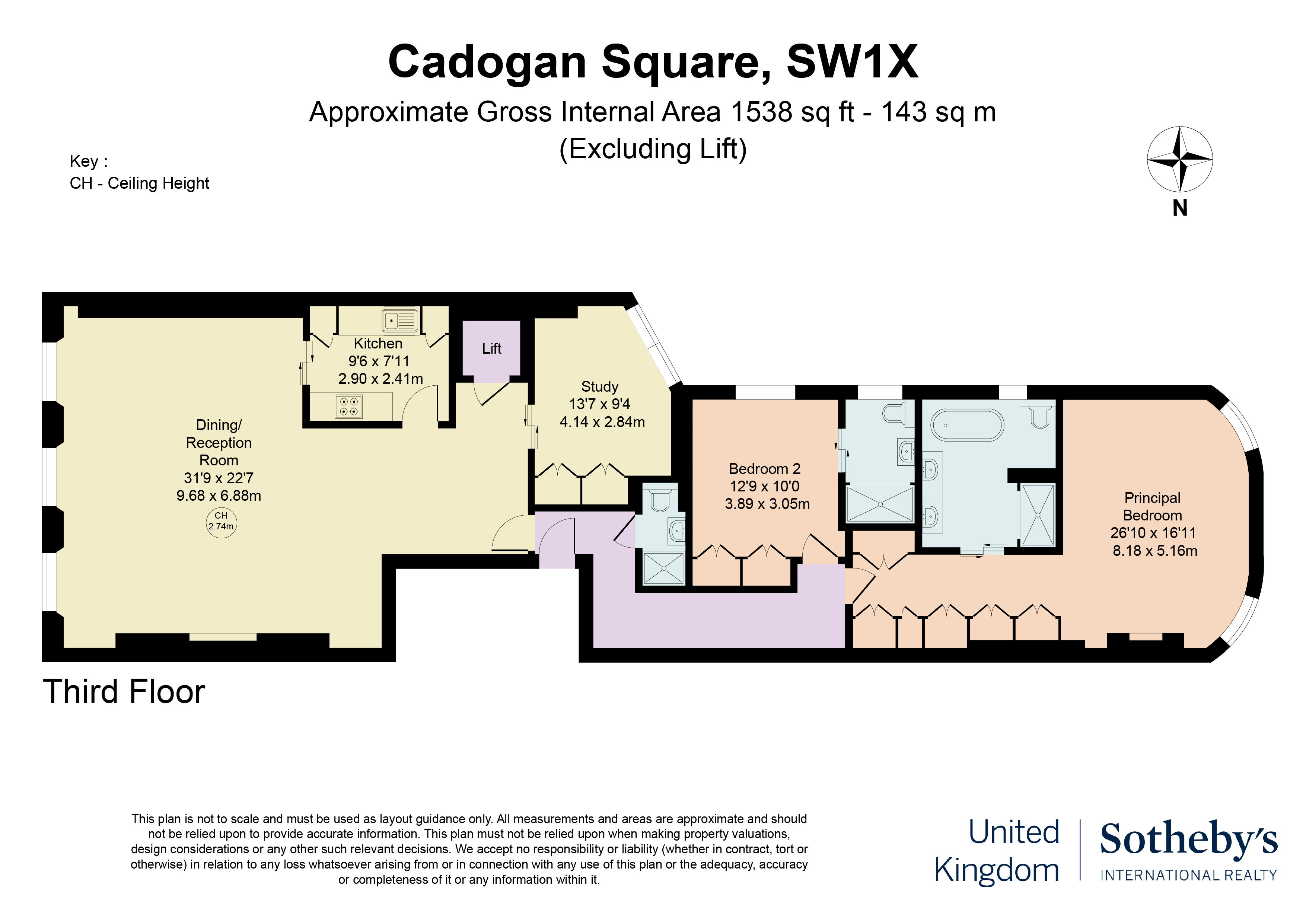 Cadogan, Cadogan Square, London floorplan