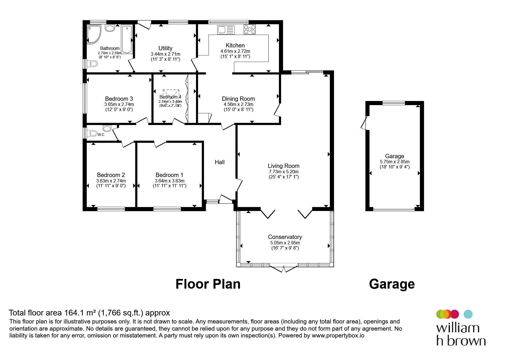 2, Townend Pitts Lane, MARCH floorplan