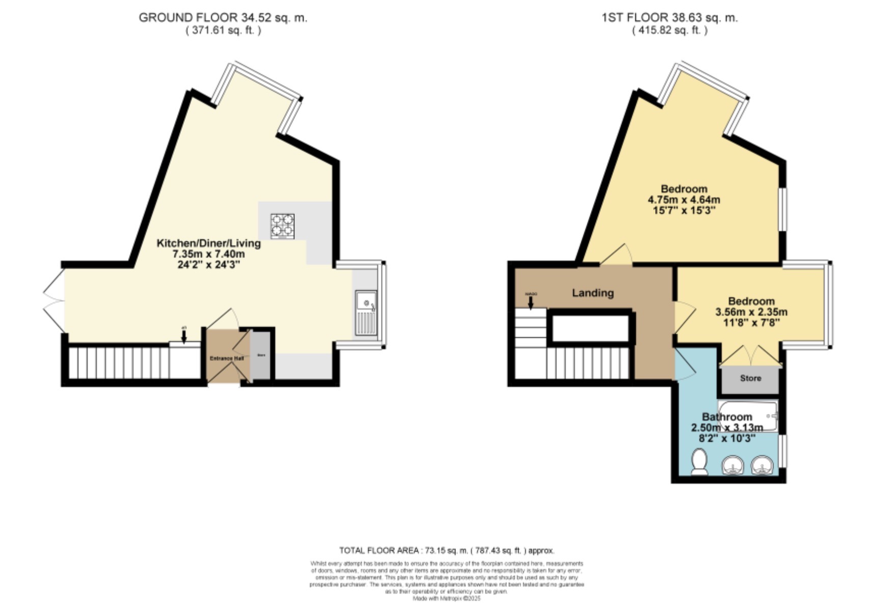 Flat 2, 31, Queens Road, Kent floorplan