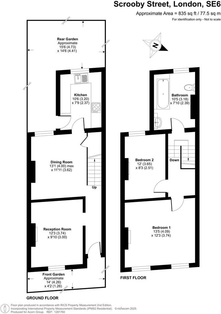16 Scrooby Street, London floorplan